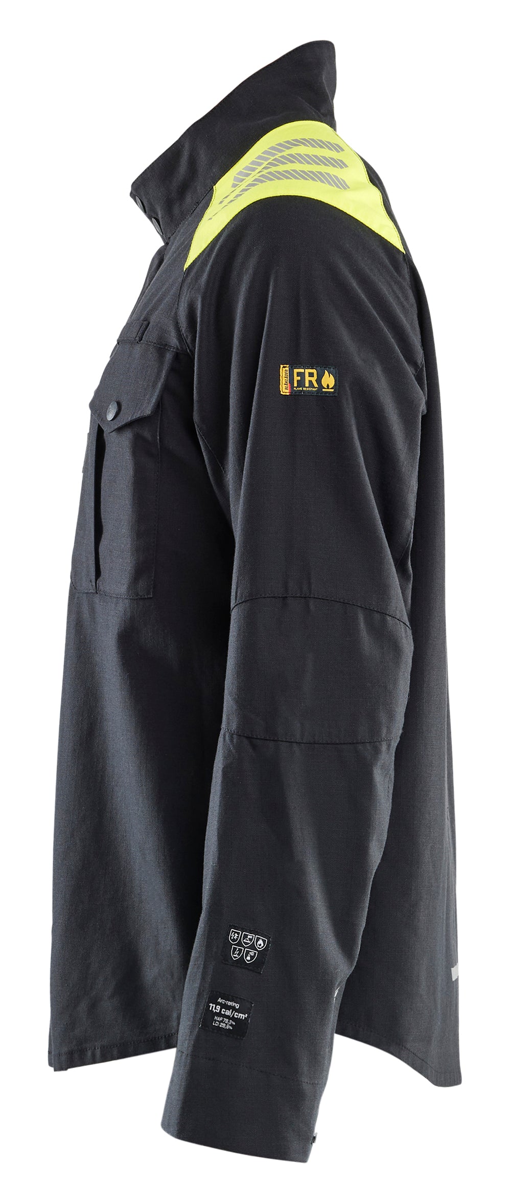 Blåkläder 4409 Overshirt Inherent produktbillede med logo