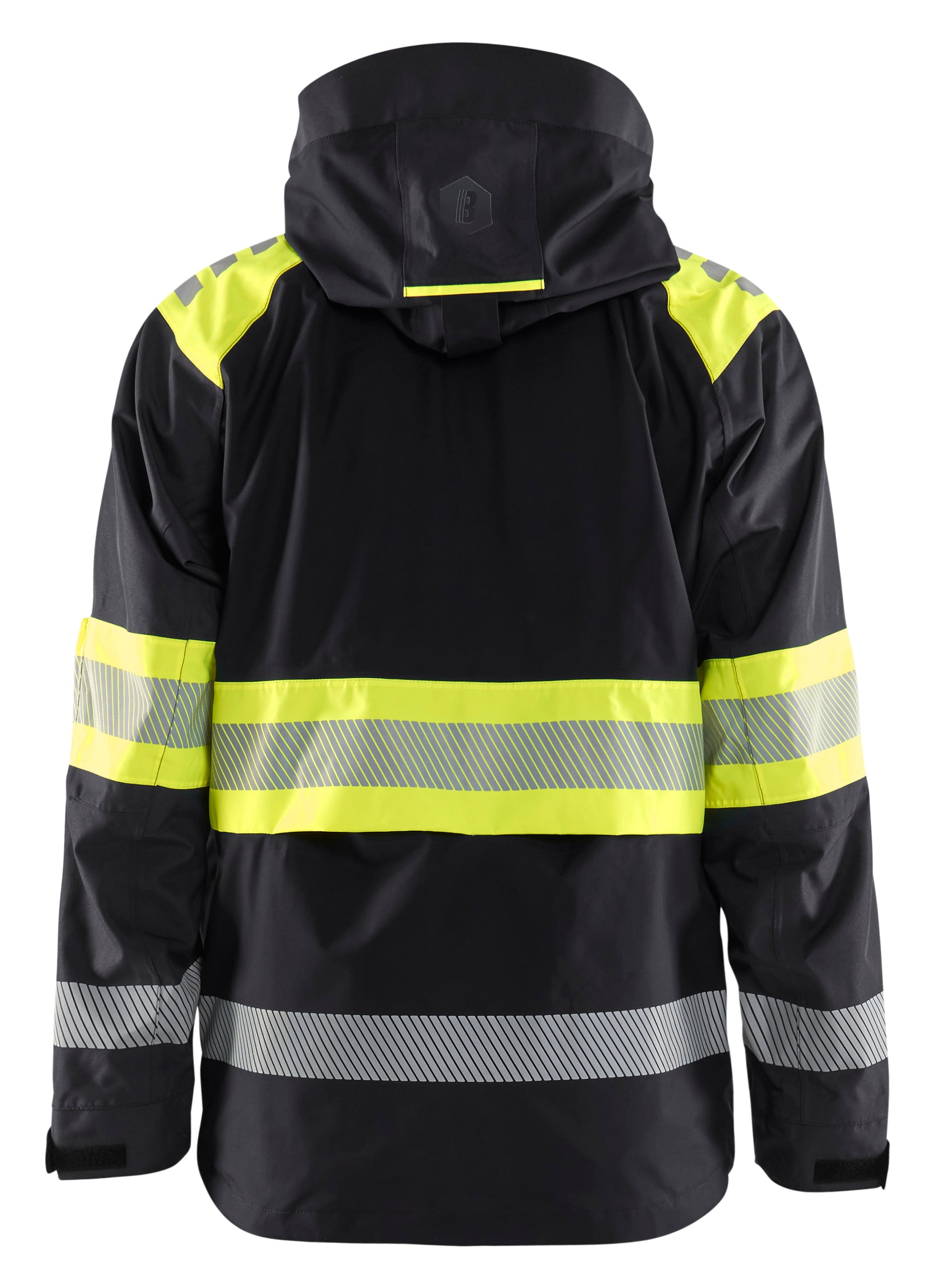 Blåkläder 4420 High Vis Skaljakke materiale med logo