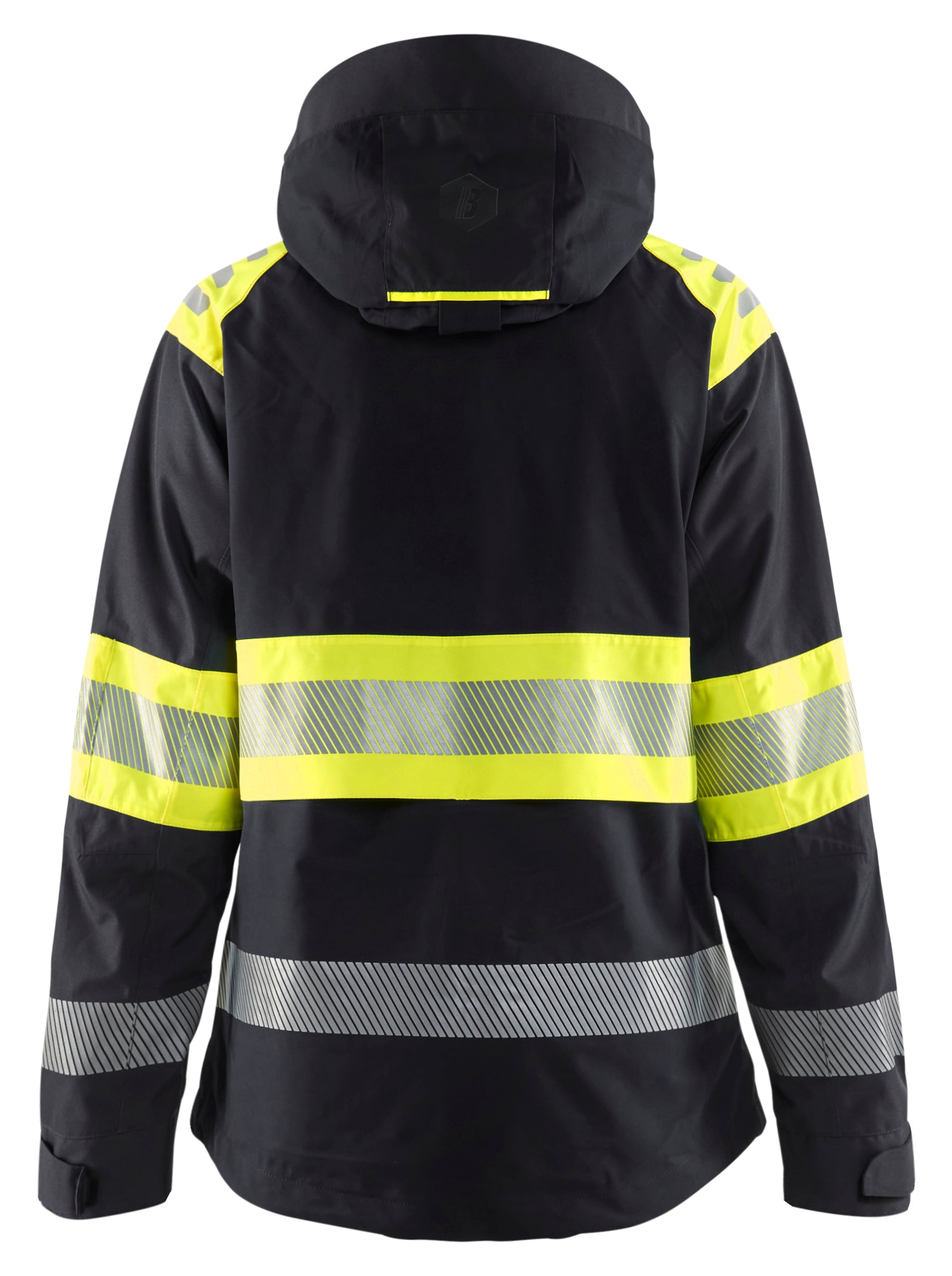 Blåkläder 4430 Dame High Vis Skaljakke materiale med logo