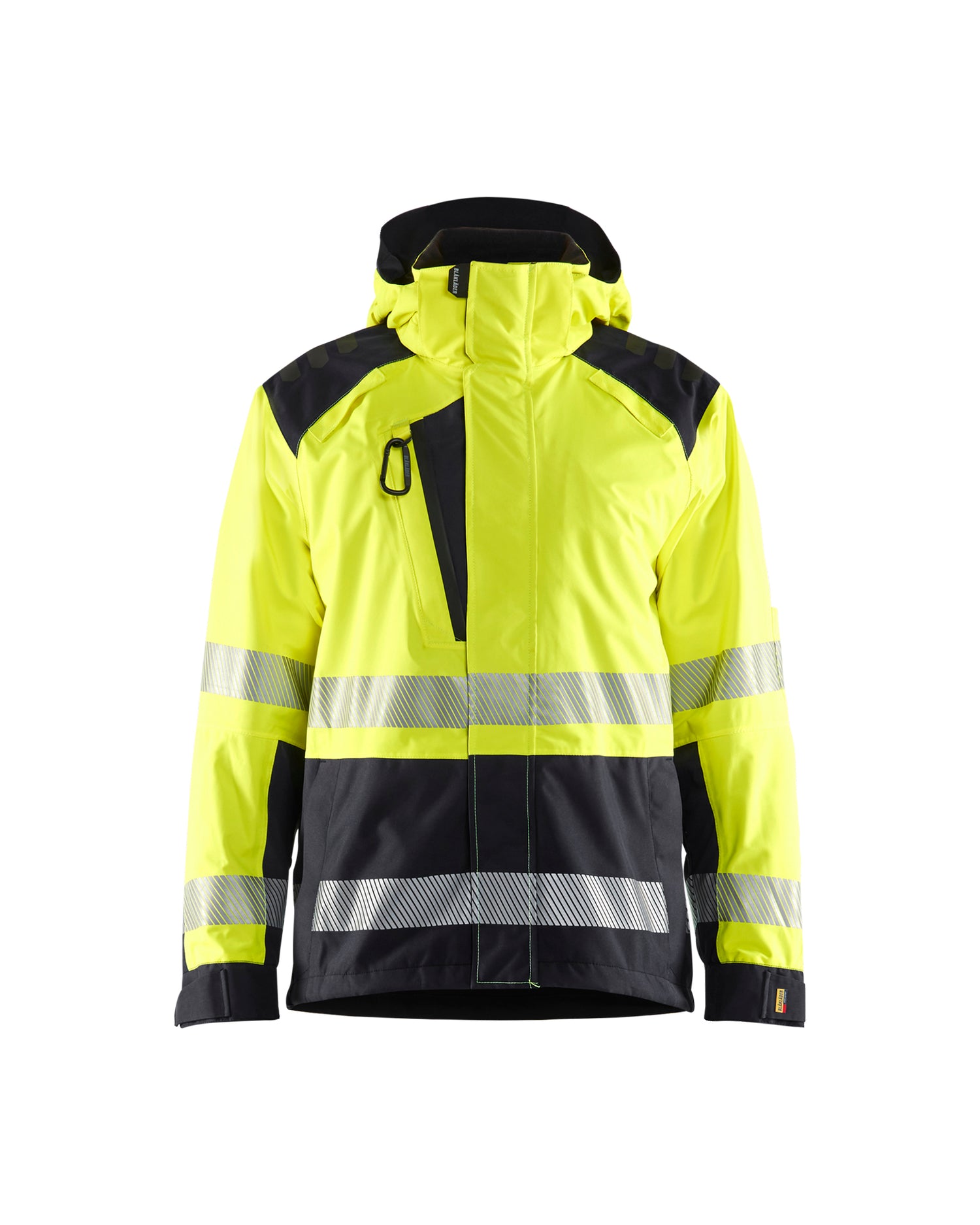 Blåkläder 4435 High Vis Skaljakke, High Vis Gul/Sort