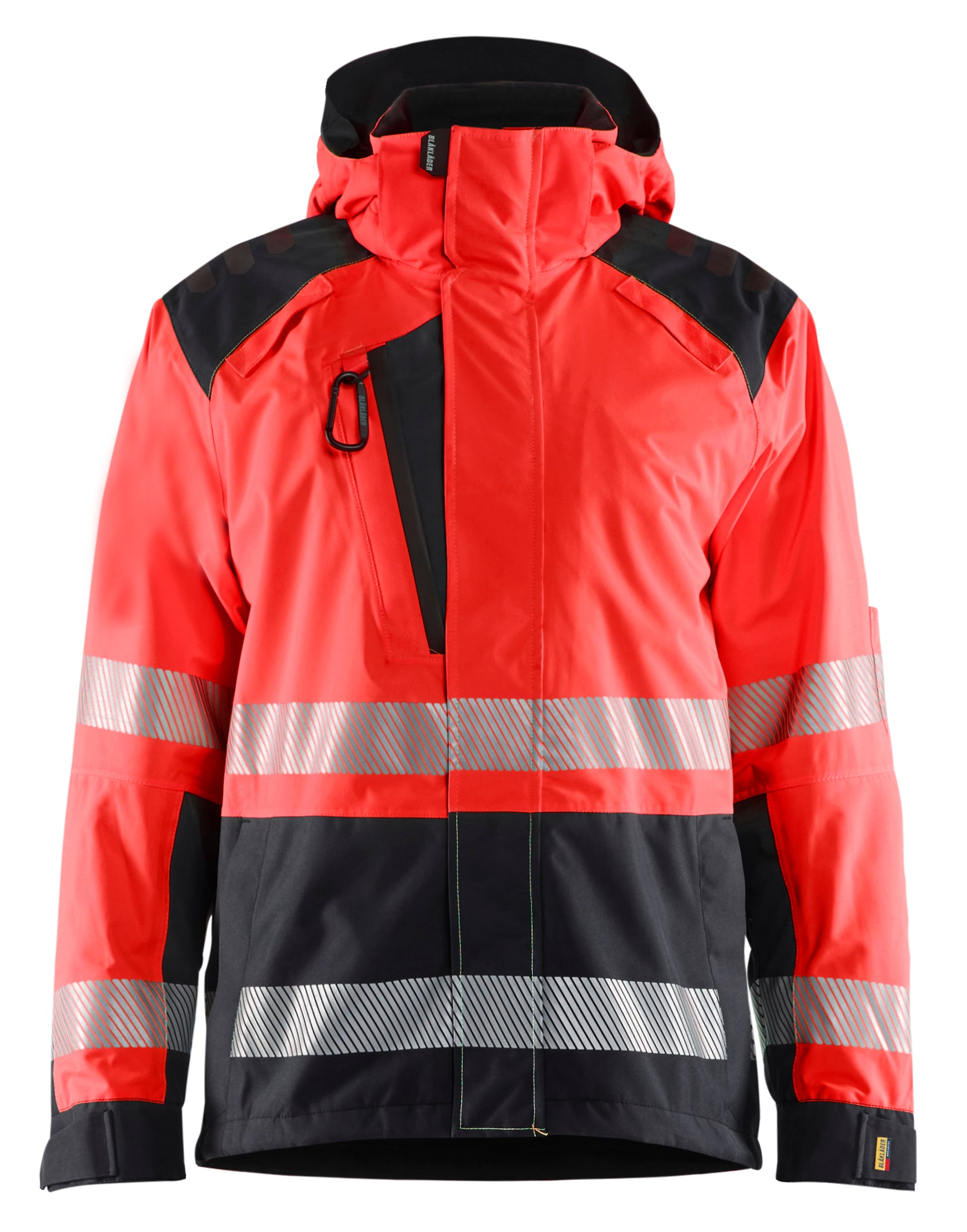 Blåkläder 4435 High Vis Skaljakke produktfoto med firmalogo
