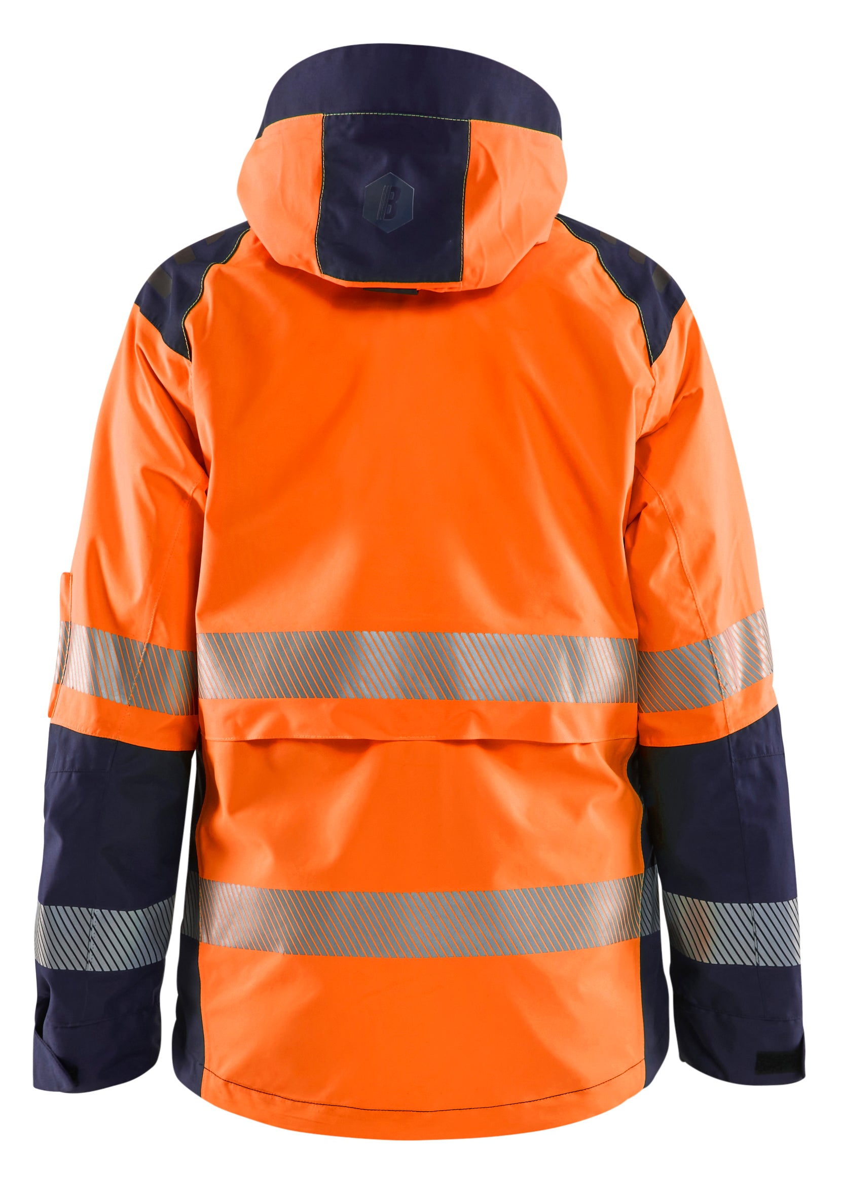 Blåkläder 4436 Dame High Vis Skaljakke materiale med logo