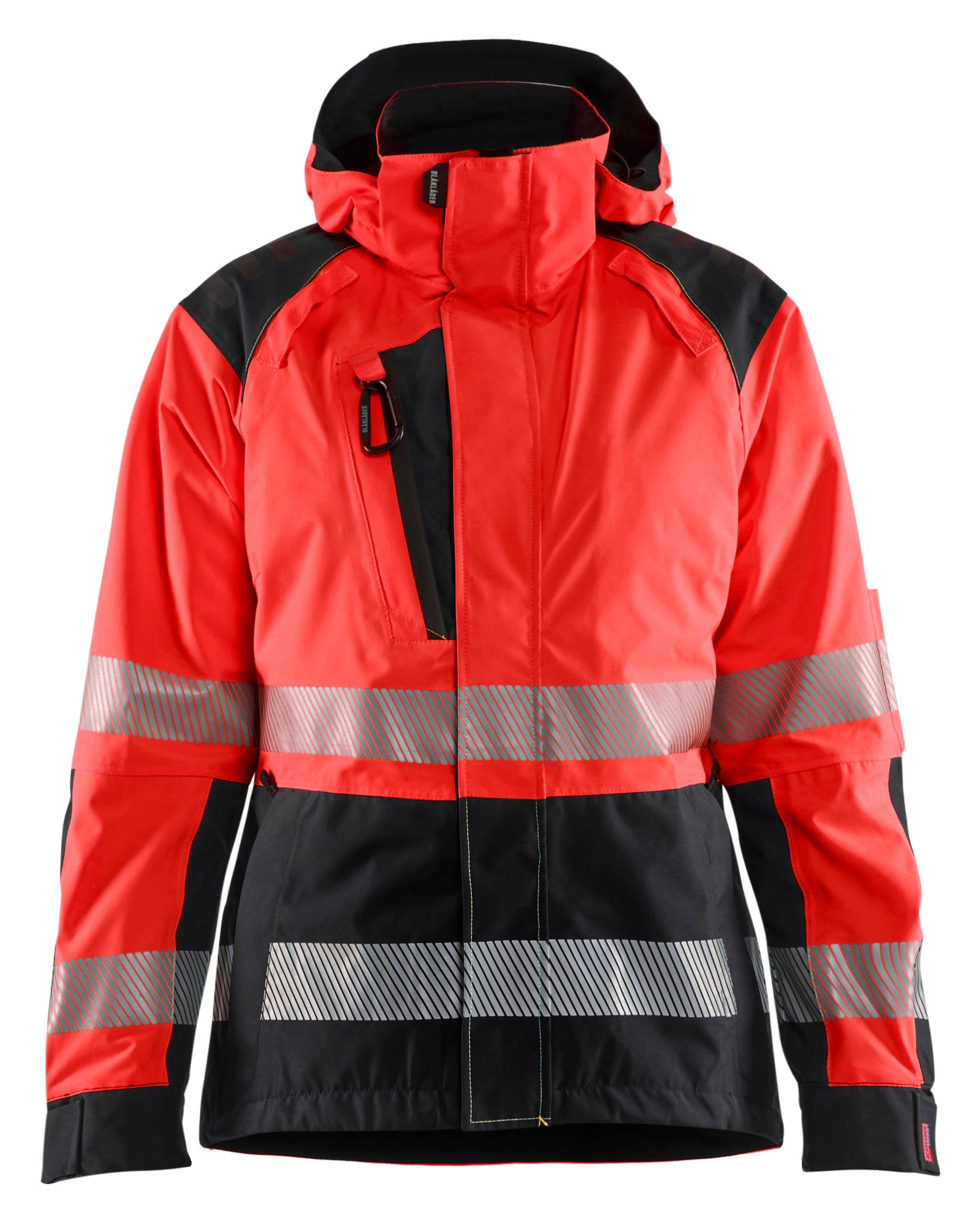 Blåkläder 4436 Dame High Vis Skaljakke produktfoto med firmalogo
