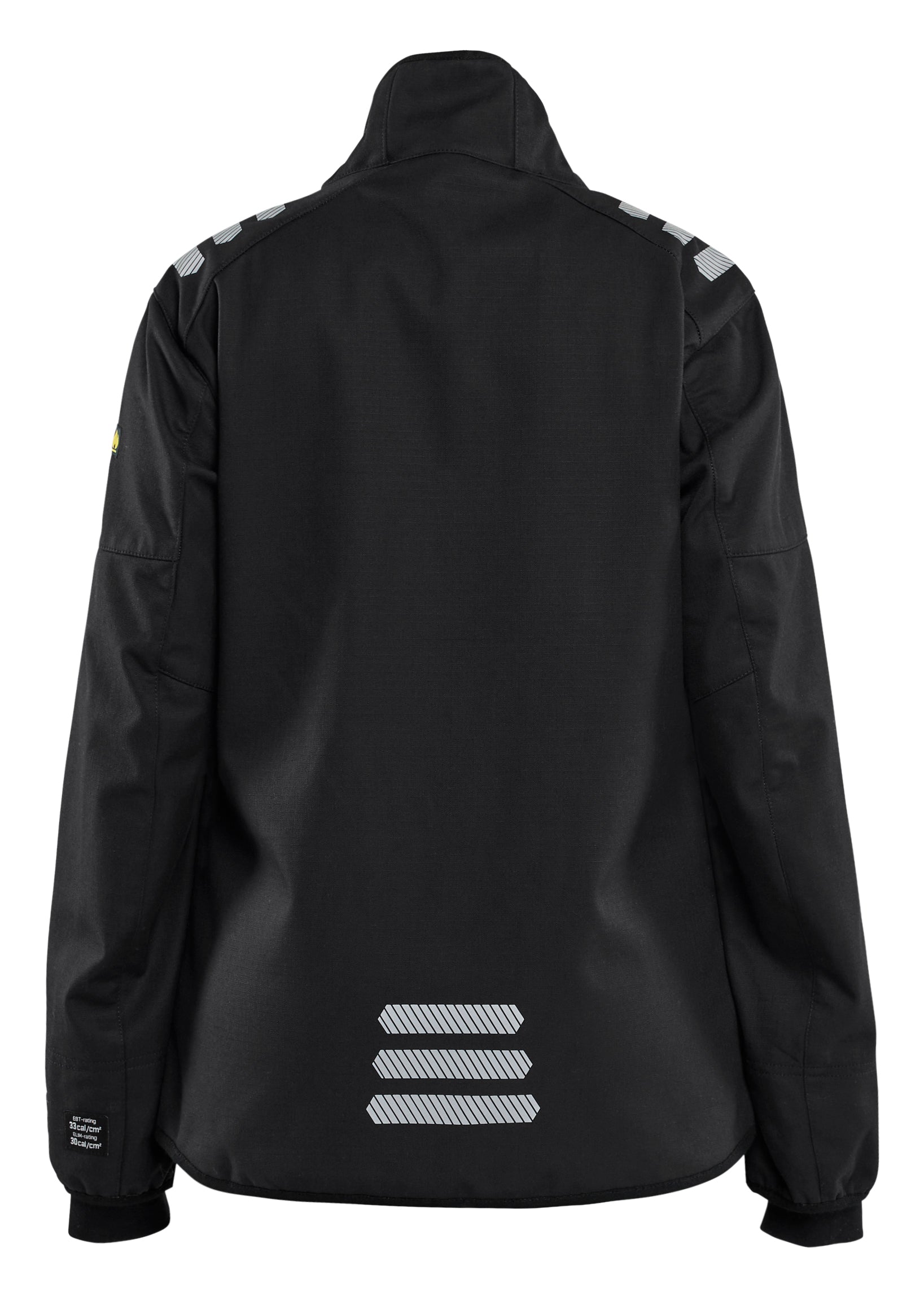 Blåkläder 4442 Dame Softshelljakke Inherent nærbillede med logo
