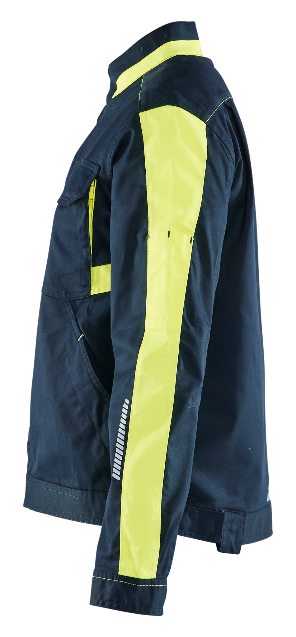 Blåkläder 4443 Dame industrijakke stretch produktfoto med tryk