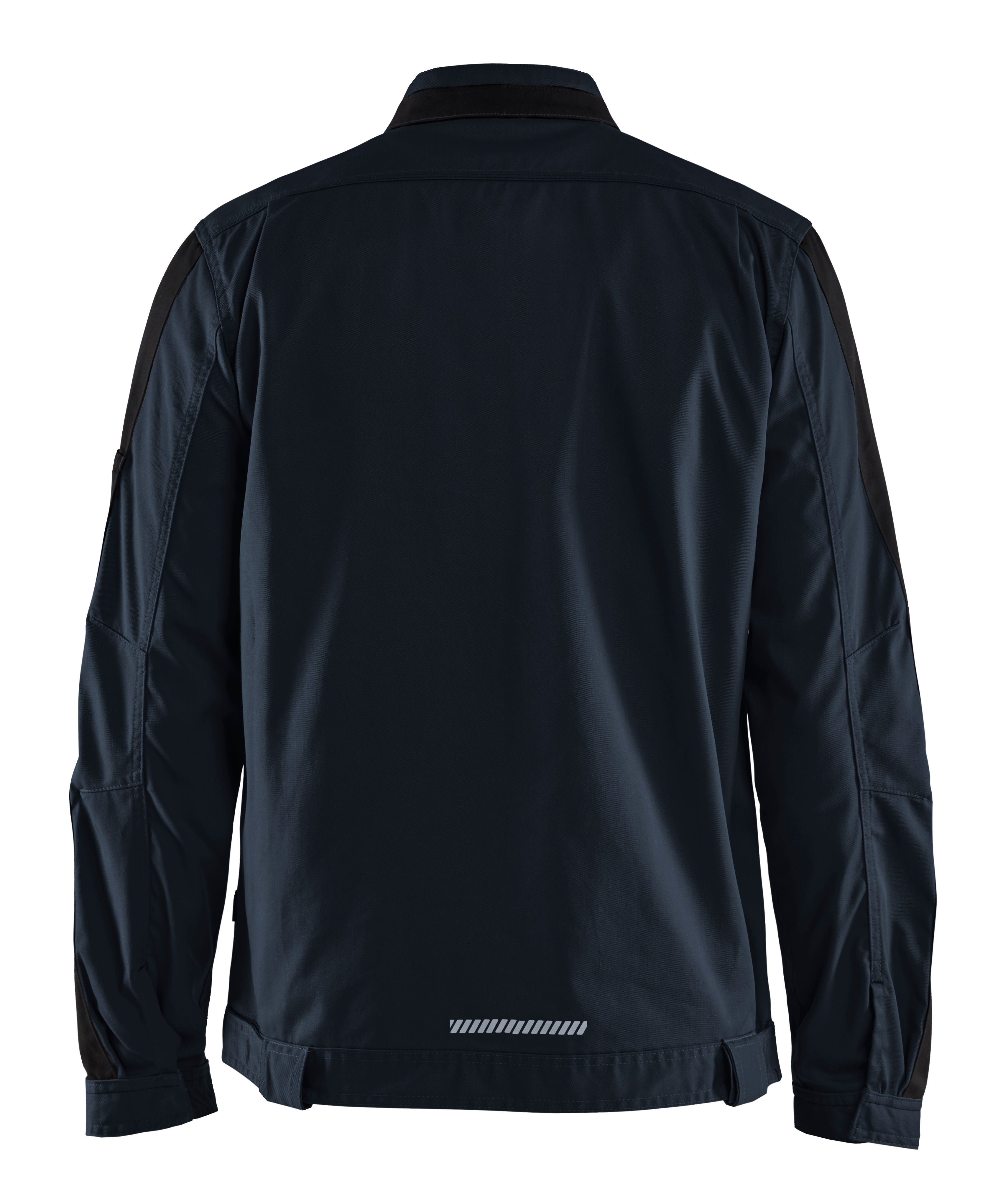 Blåkläder 4444 Industri Jakke stretch nærbillede med logo