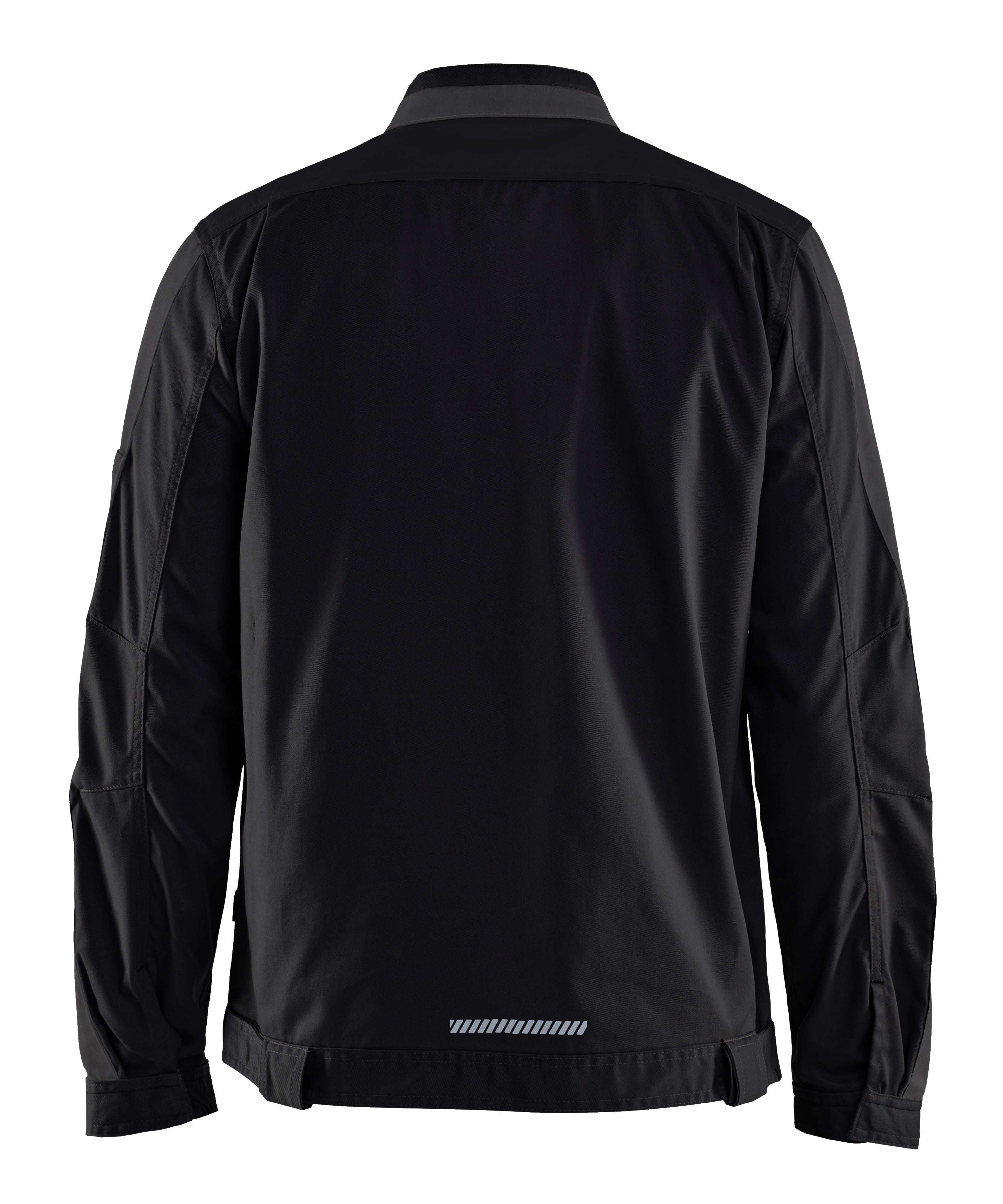 Blåkläder 4444 Industri Jakke stretch nærbillede med logo