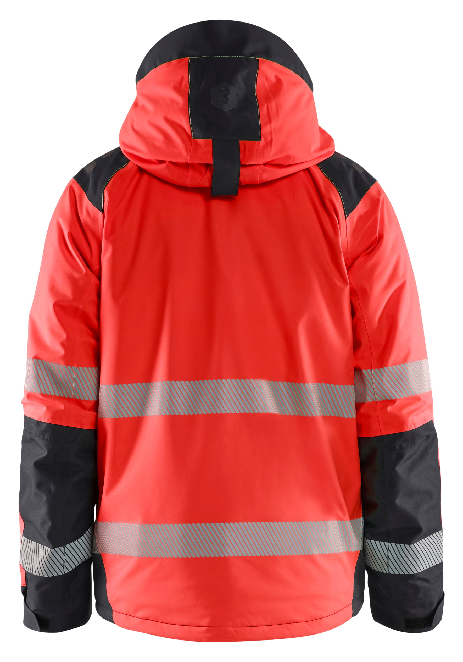 Blåkläder 4455 High Vis Vinterjakke produktfoto med firmalogo