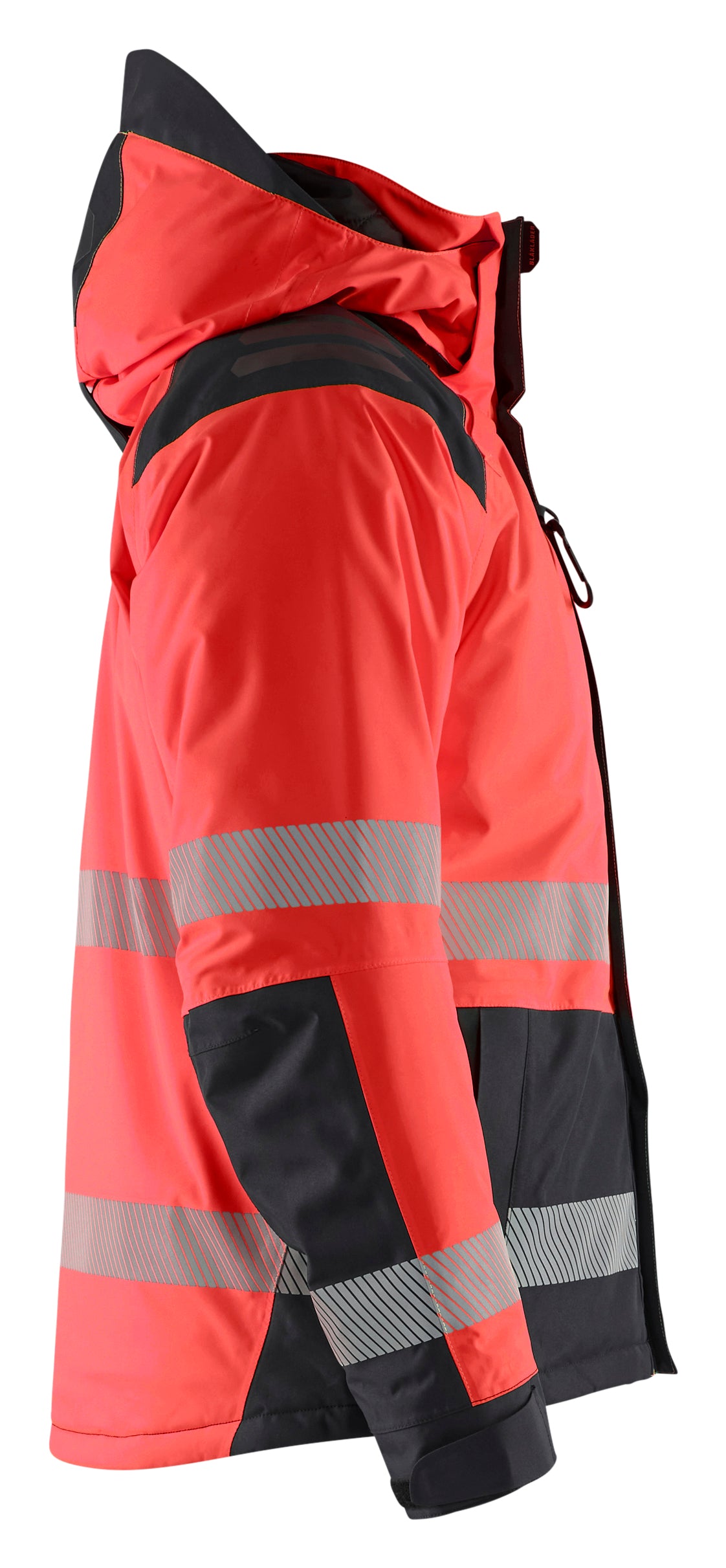 Blåkläder 4455 High Vis Vinterjakke materiale med tryk