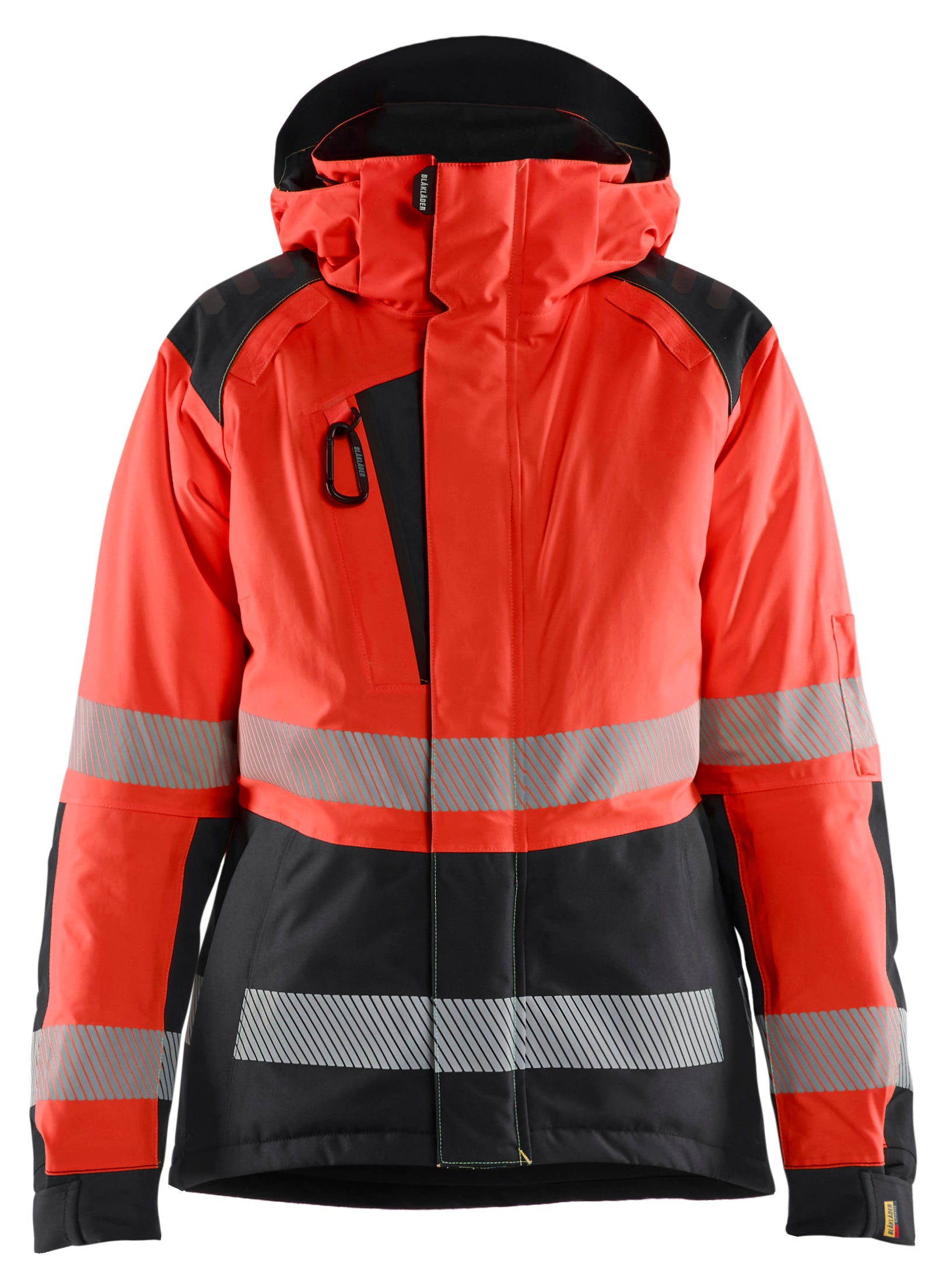 Blåkläder 4456 Dame High Vis Vinterjakke produktfoto med firmalogo
