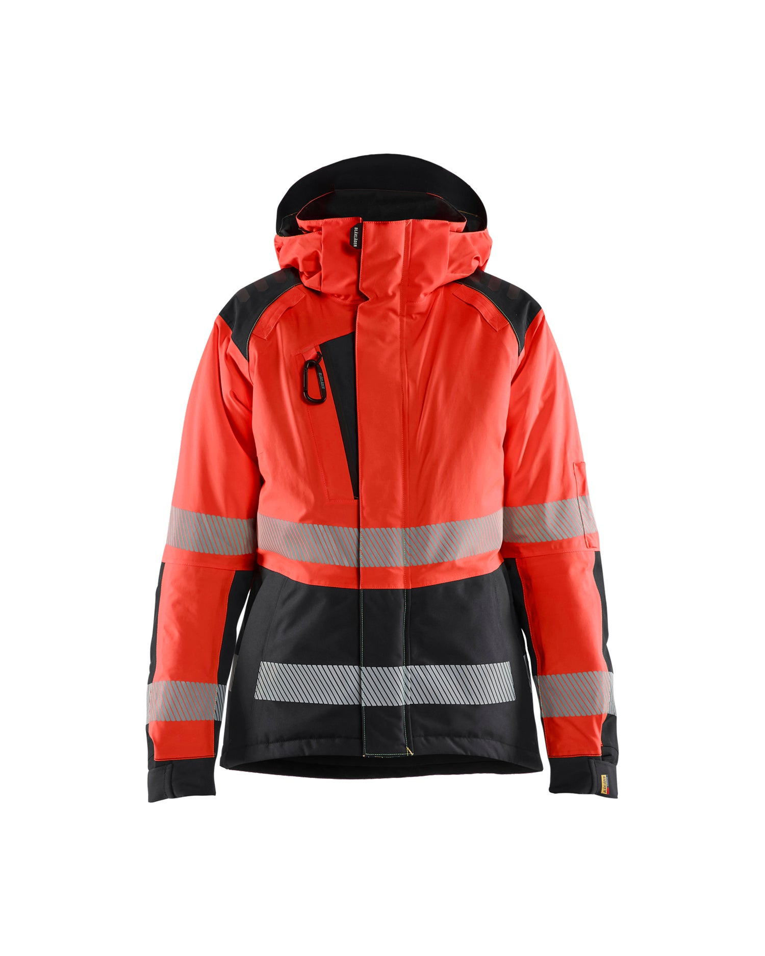 Blåkläder 4456 Dame High Vis Vinterjakke, High Vis Rød/Sort