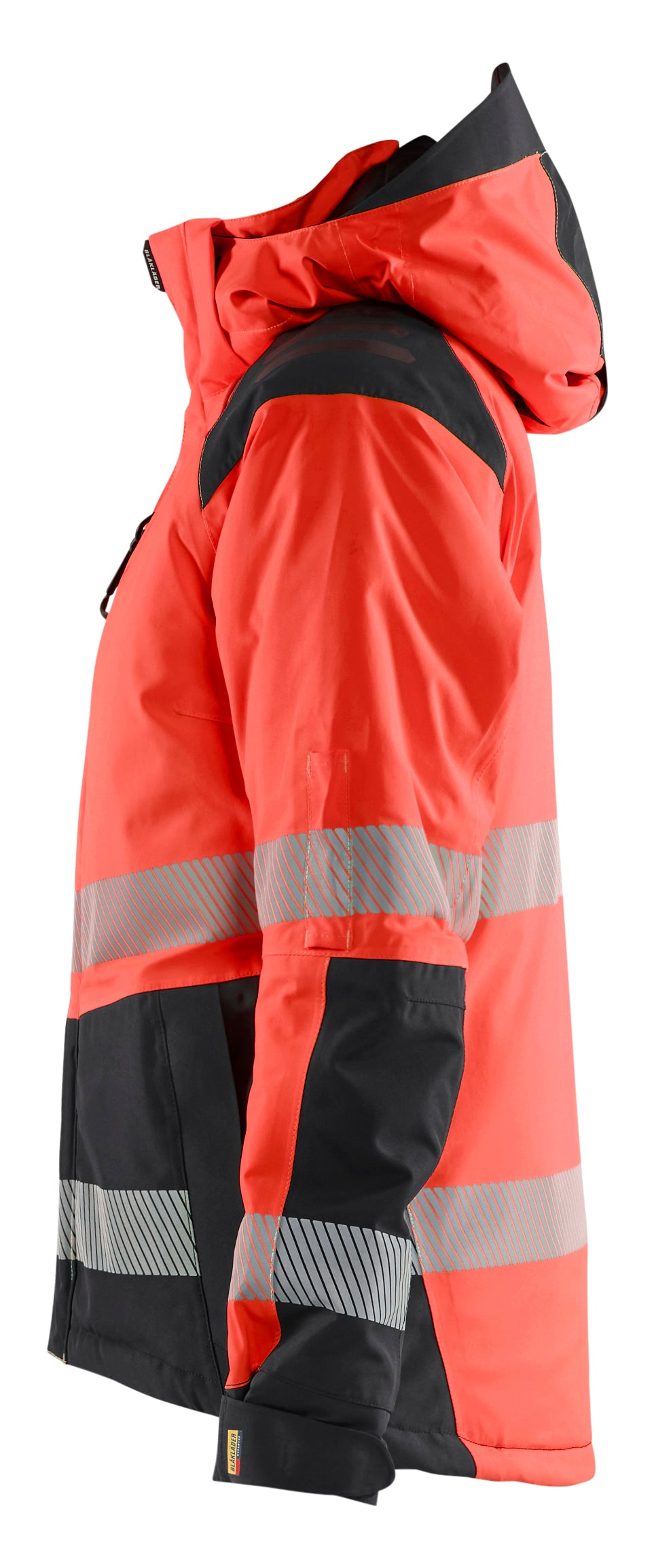 Blåkläder 4456 Dame High Vis Vinterjakke materiale med tryk