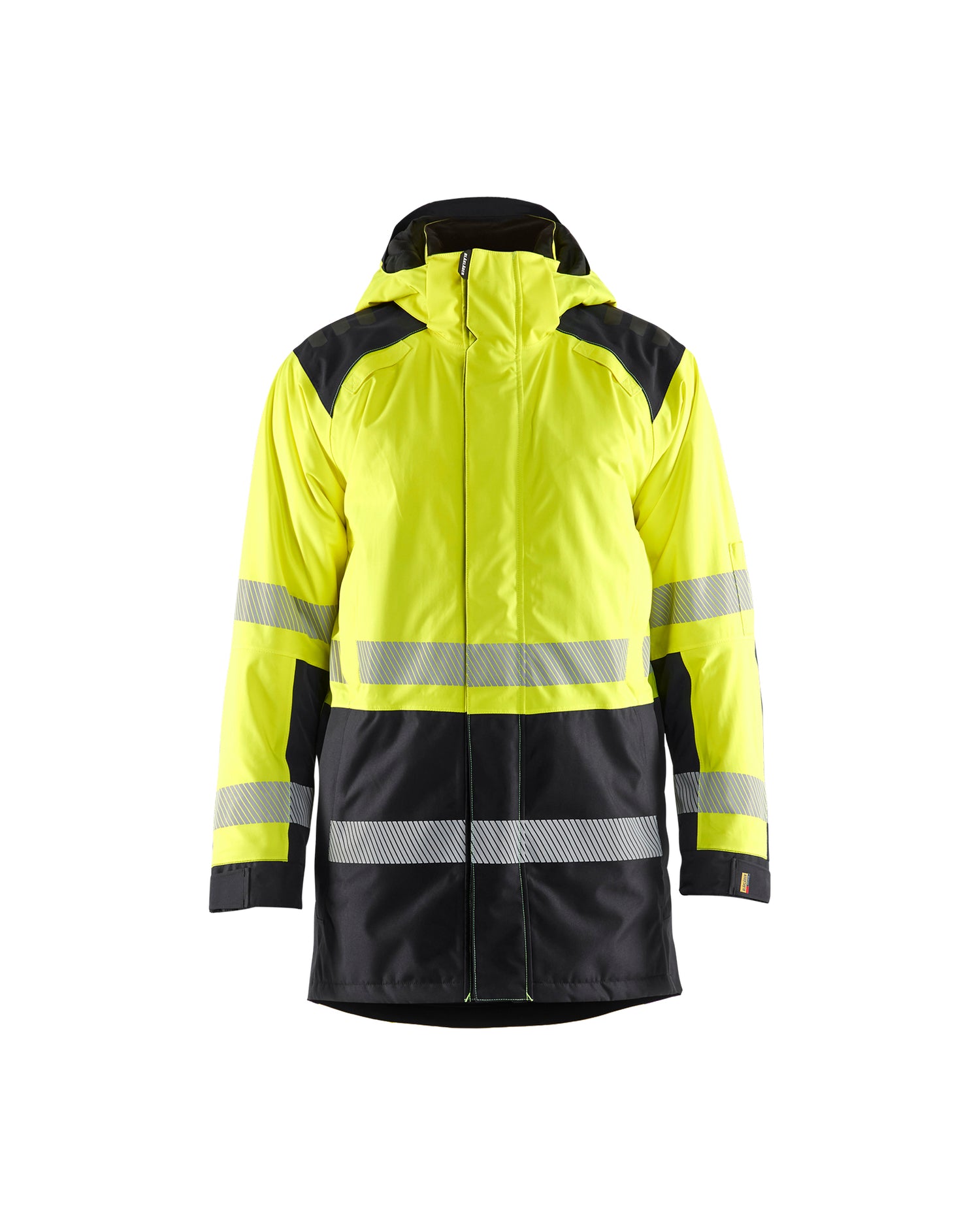 Blåkläder 4457 High Vis Vinterparkajakke, High Vis Gul/Sort
