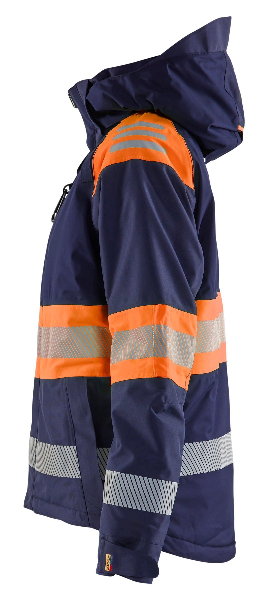 Blåkläder 4470 Dame High Vis Vinterjakke produktbillede med tryk