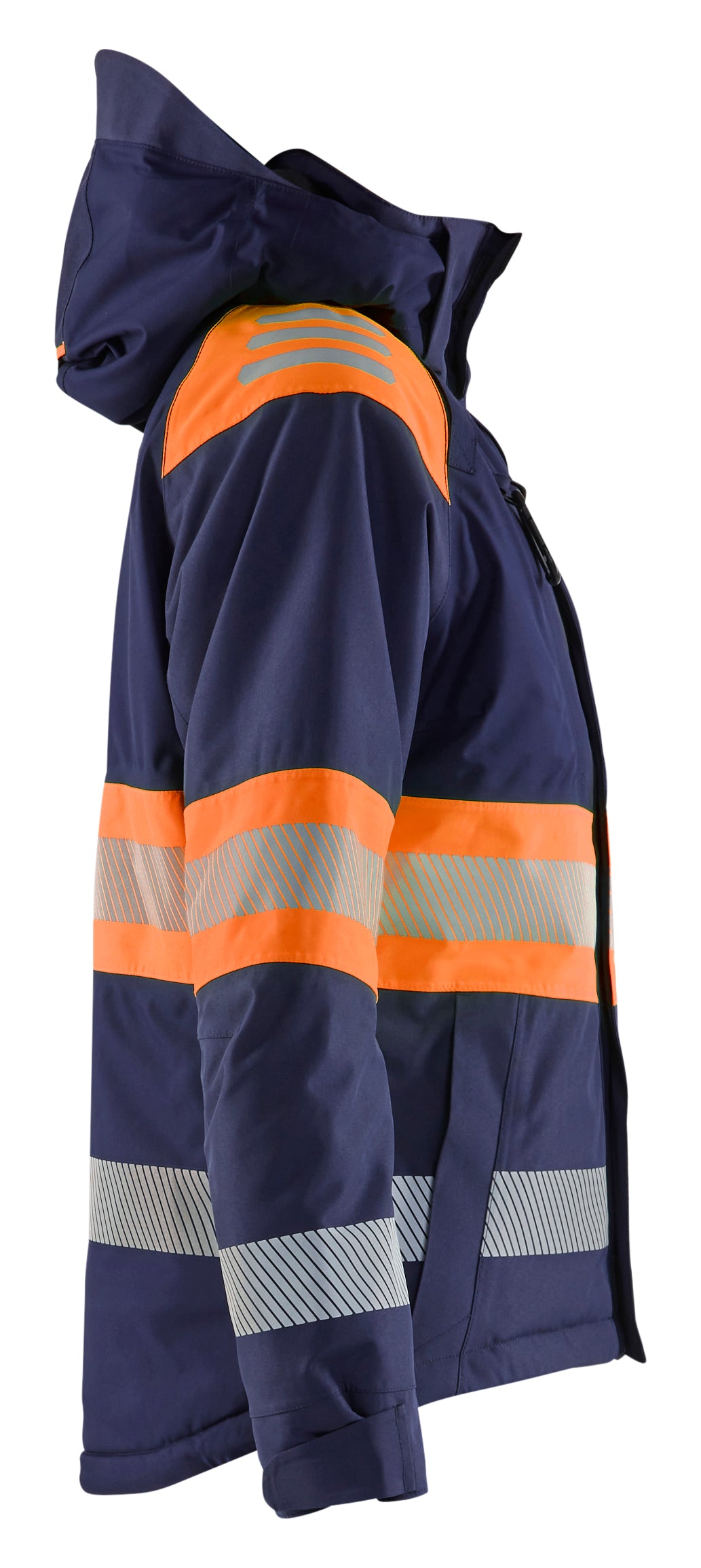 Blåkläder 4470 Dame High Vis Vinterjakke produktfoto til broderi