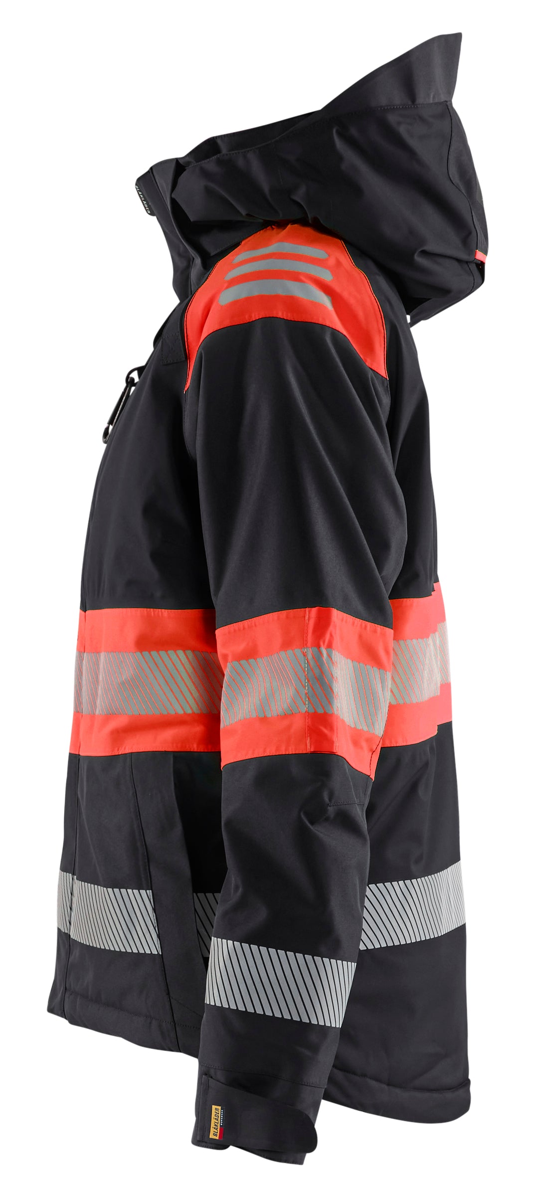 Blåkläder 4470 Dame High Vis Vinterjakke materiale med tryk