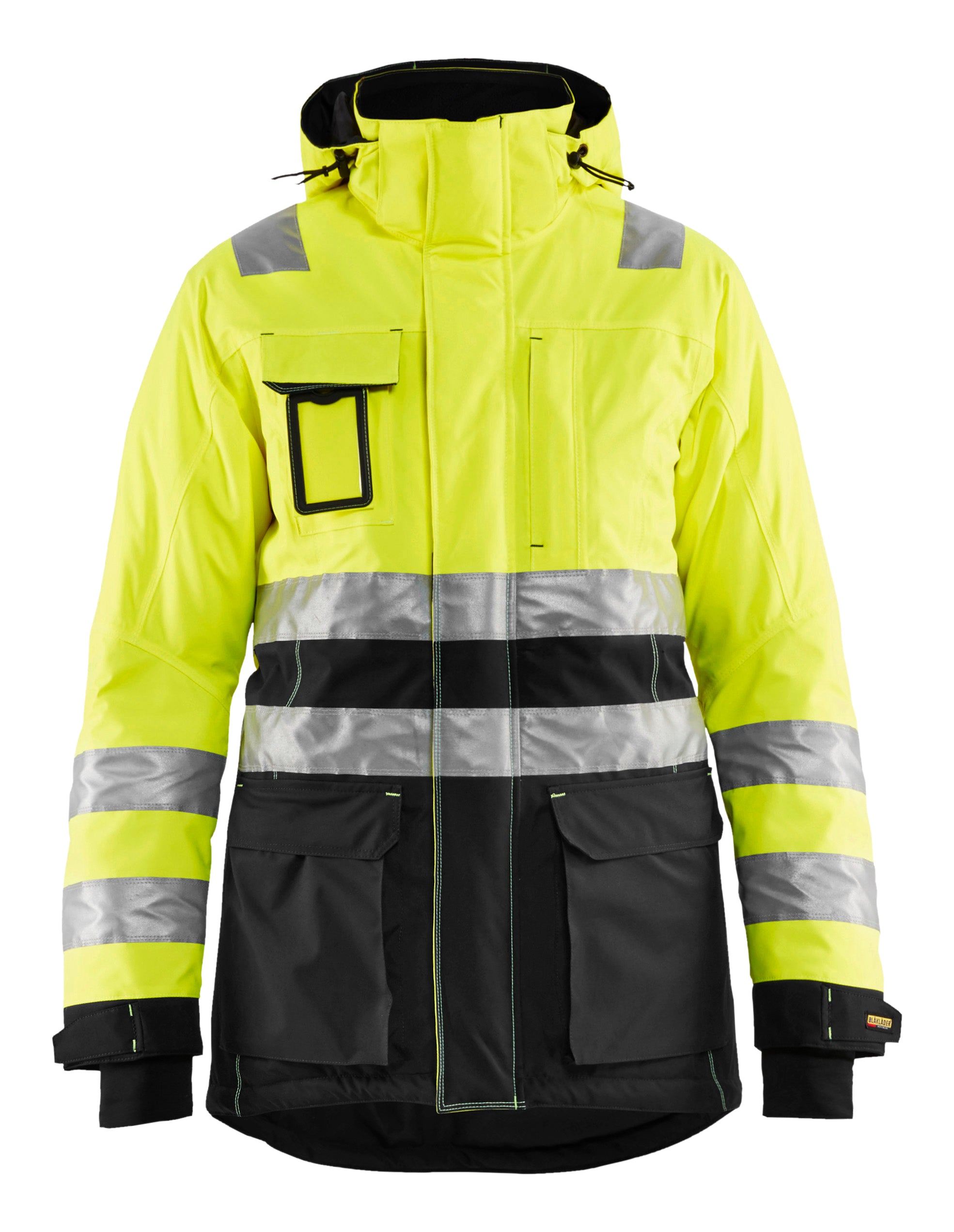 Blåkläder 4472 Dame High Vis Vinterparkajakke materiale med firmalogo