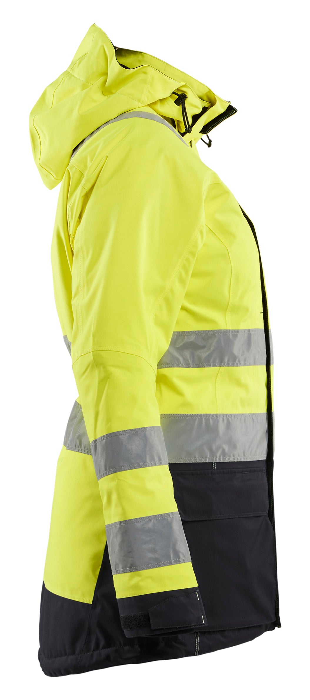 Blåkläder 4472 Dame High Vis Vinterparkajakke produktfoto til broderi
