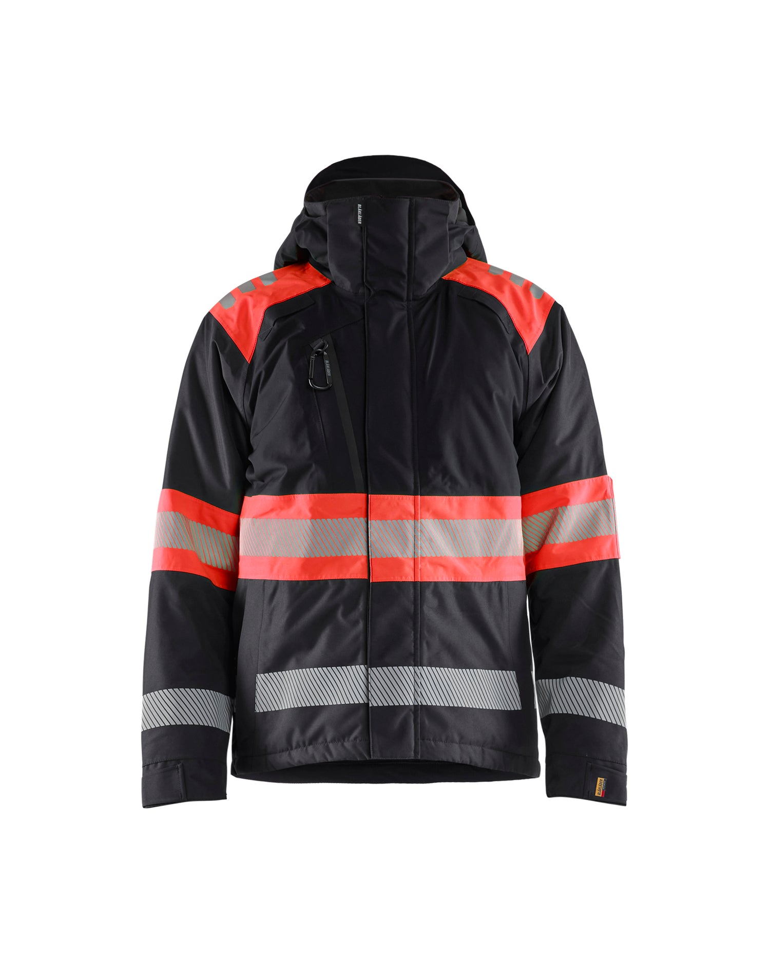 Blåkläder 4480 High Vis Vinterjakke, Sort/High Vis Rød