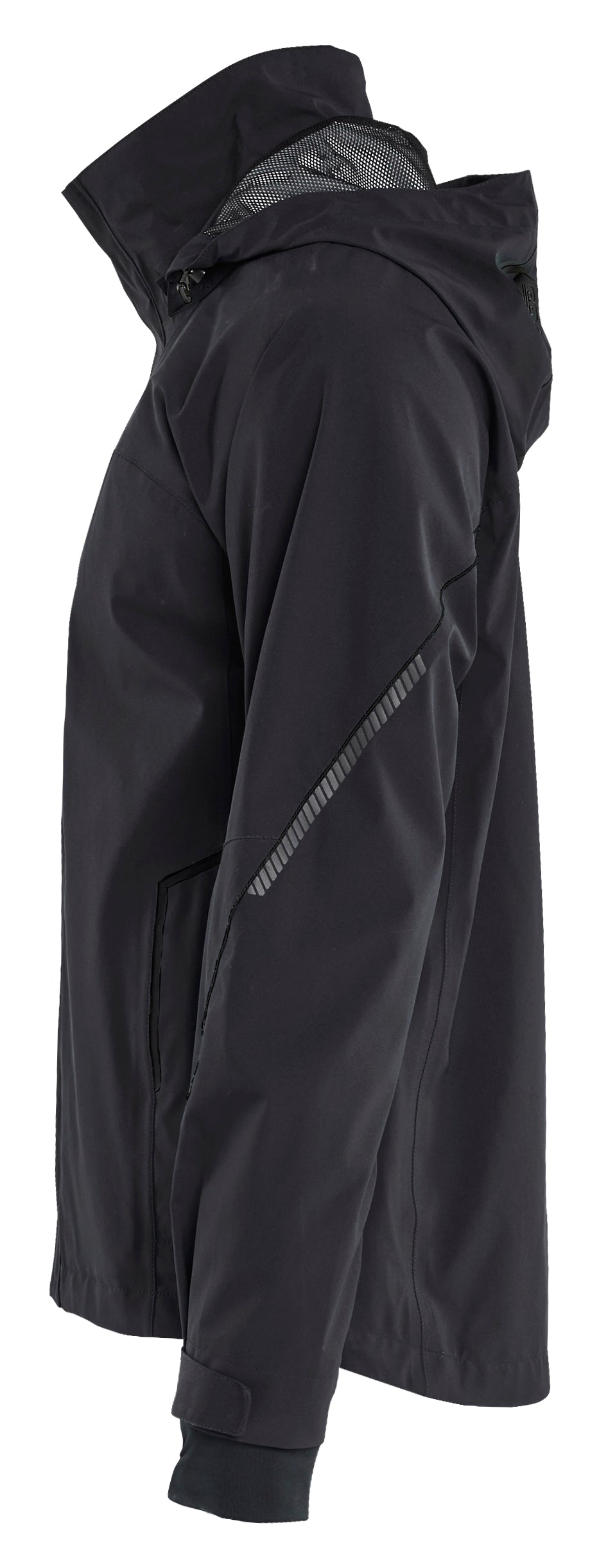 Blåkläder 4483 Skaljakke 4-vejs Stretch detalje med tryk
