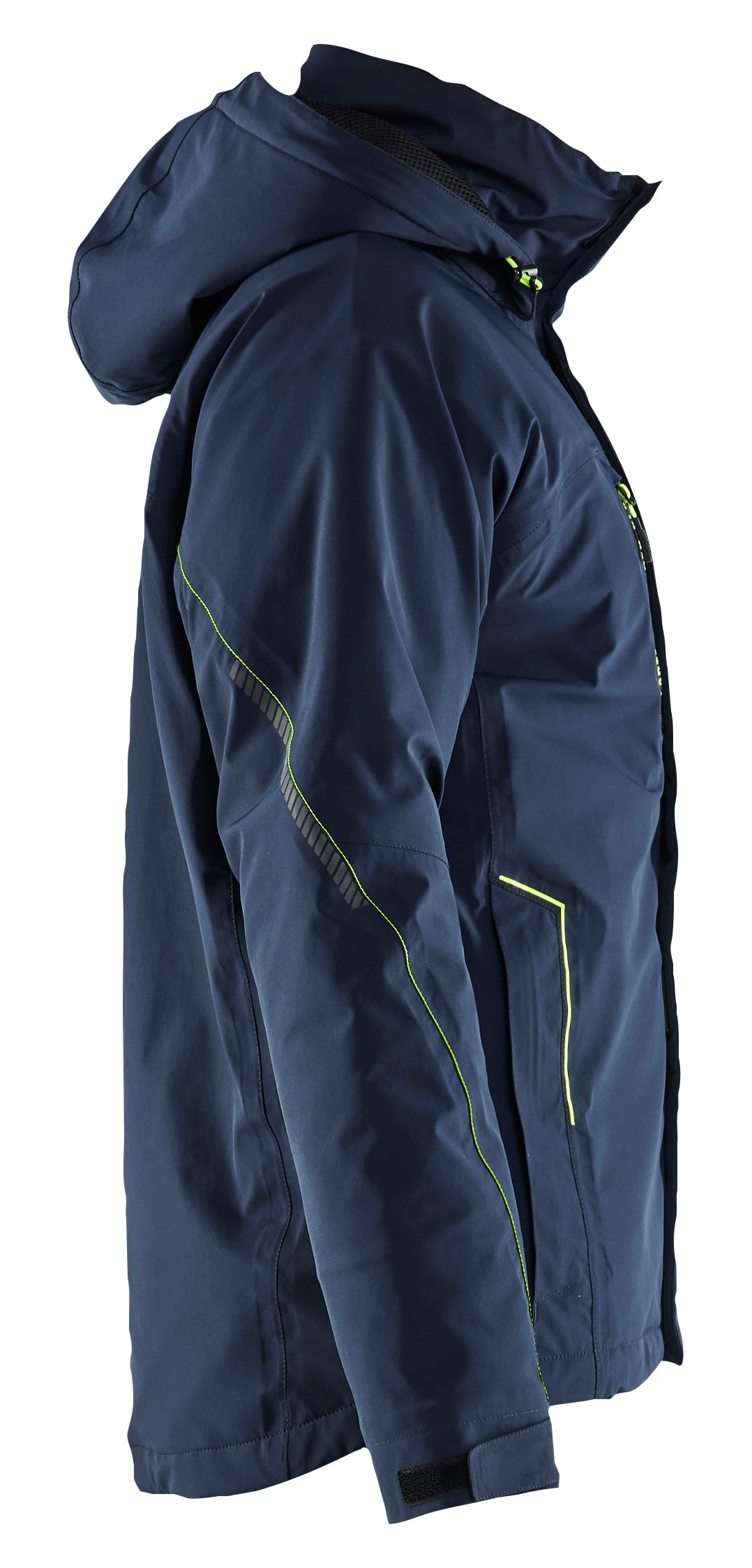 Blåkläder 4484 Letforet Vinterjakke 4-vejs stretch detalje til broderi