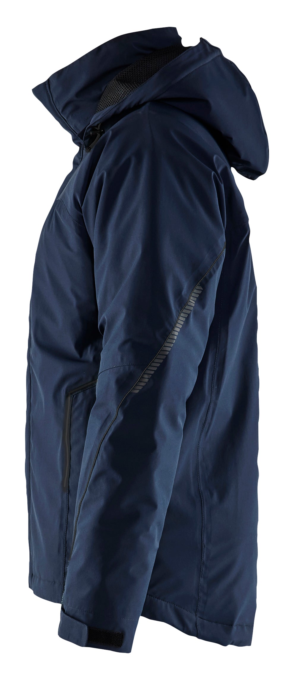 Blåkläder 4484 Letforet Vinterjakke 4-vejs stretch produktbillede med tryk