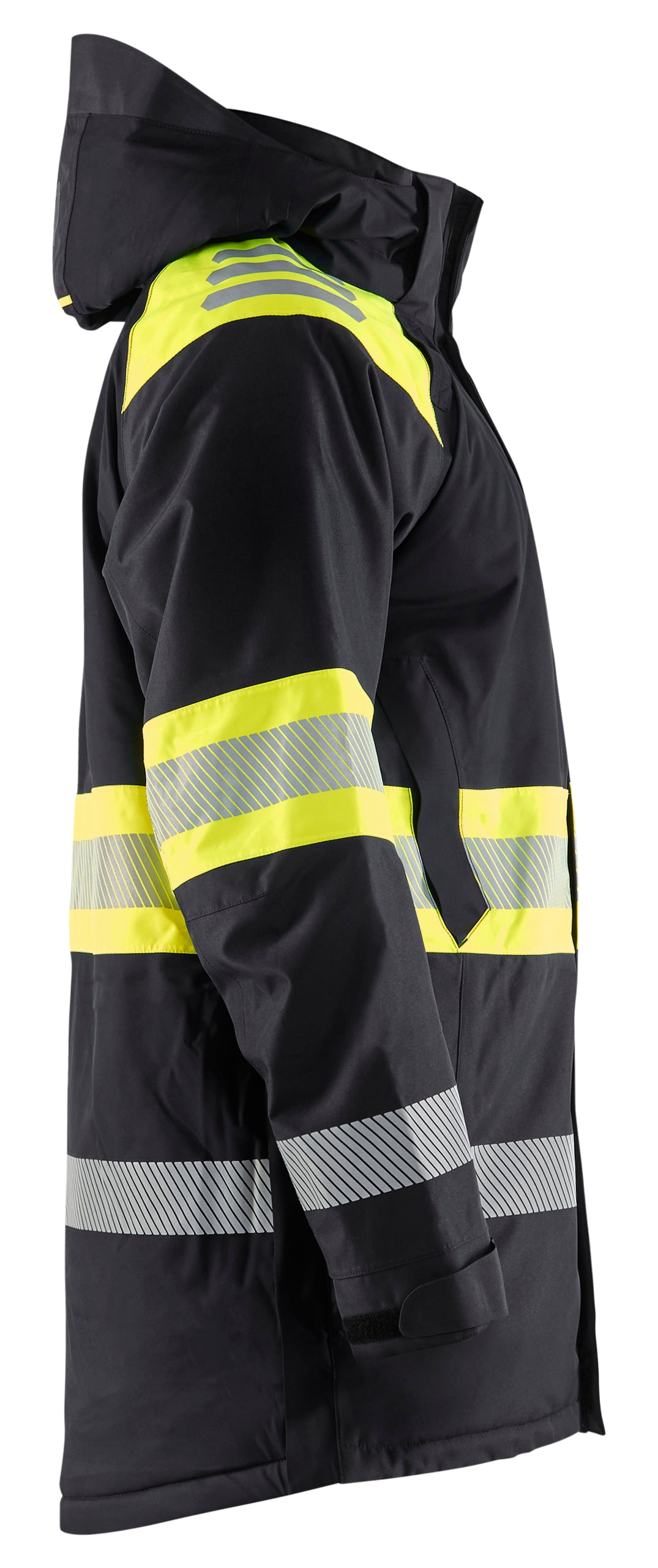 Blåkläder 4485 High Vis Vinterparkajakke produktbillede til broderi