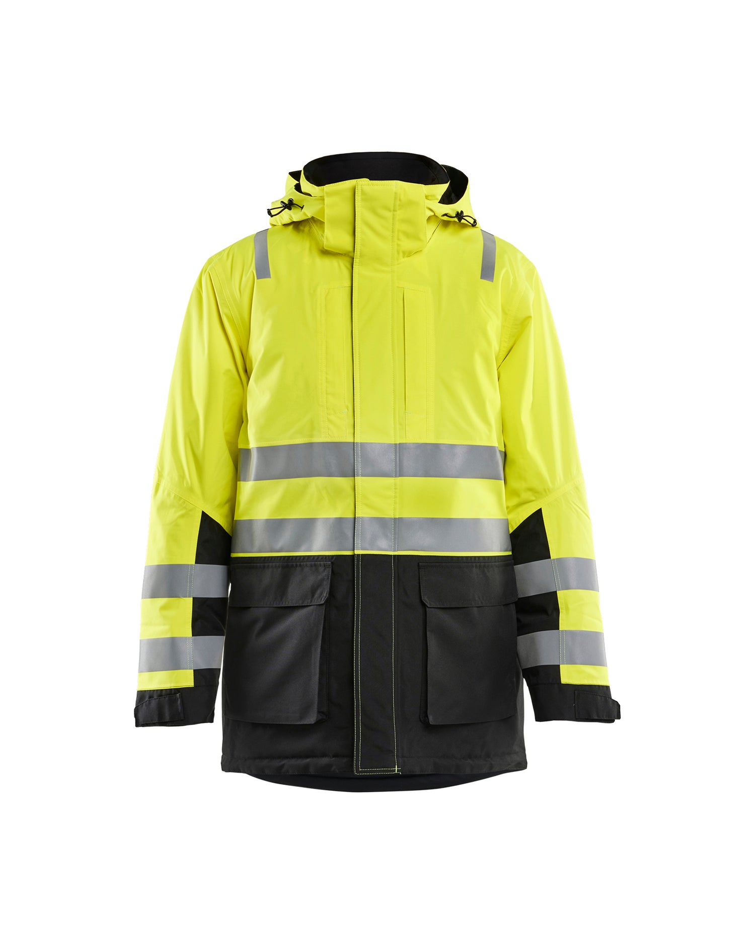 Blåkläder 4495 High Vis Vinterparkajakke, High Vis Gul/Sort