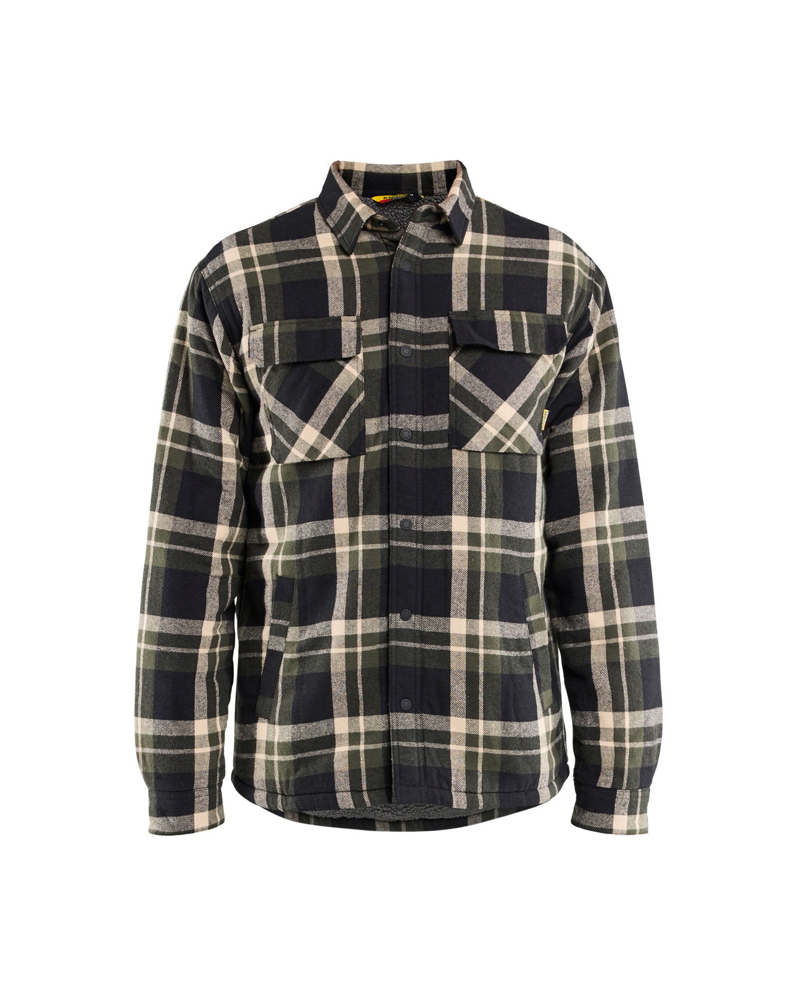 Blåkläder Flannelskjorte med Fiberpelsforing