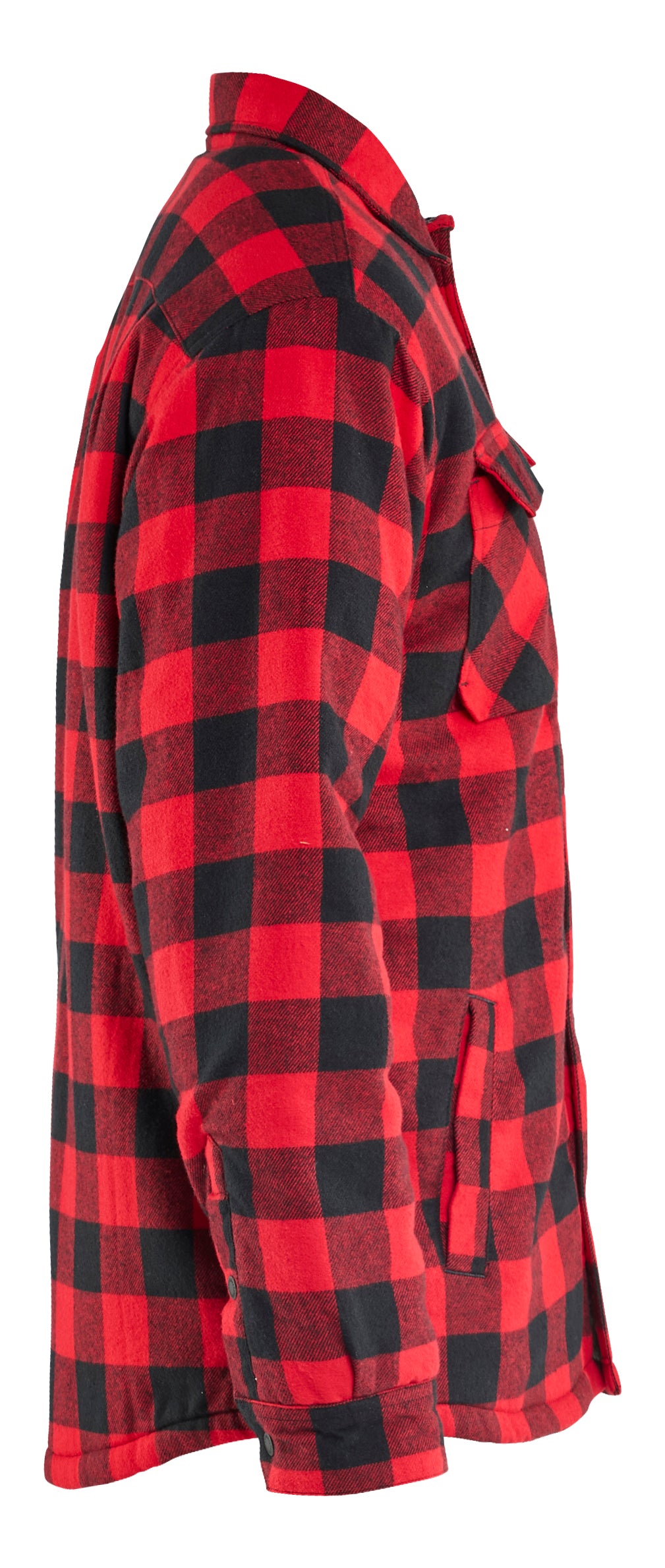 Blåkläder 4704 Flannelskjorte med Fiberpelsforing produktfoto til broderi
