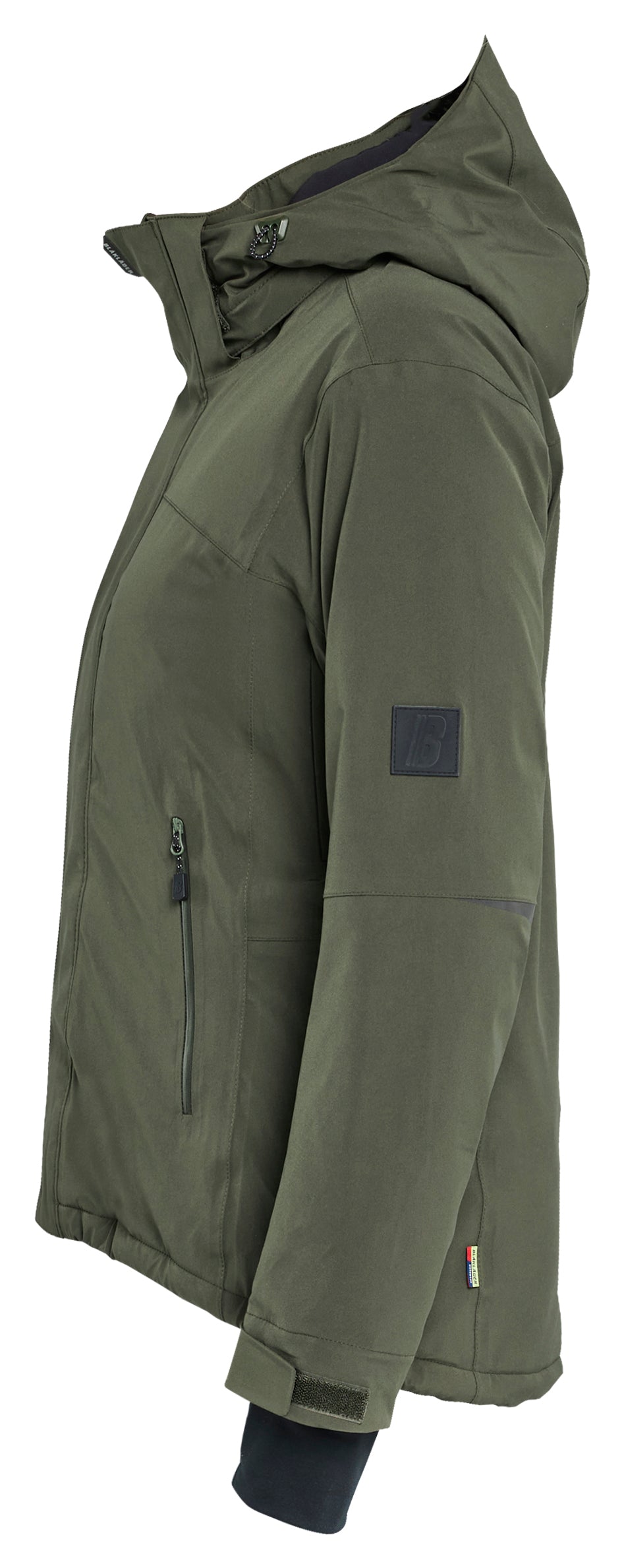 Blåkläder 4707 Striker Dame Vinterjakke 4-vejs Stretch produktfoto med tryk
