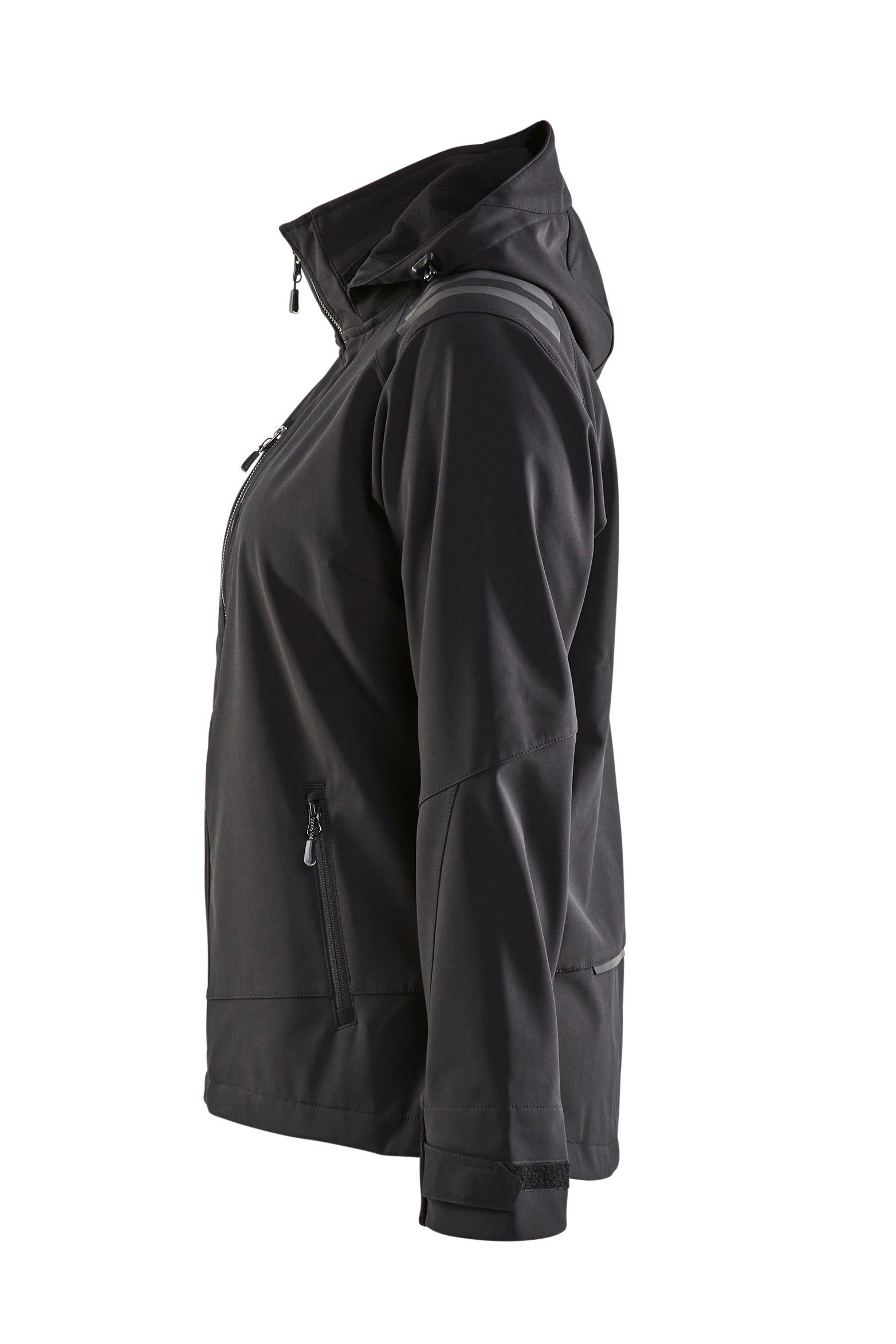Blåkläder 4719 Dame Softshell Jakke produktbillede med tryk