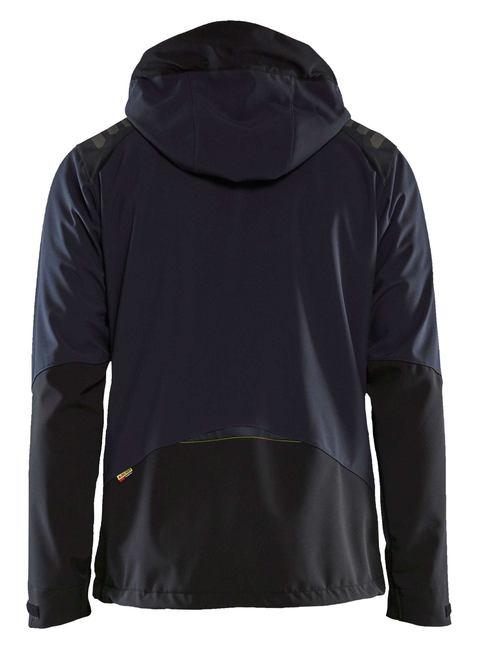 Blåkläder 4749 Softshell Jakke materiale med logo