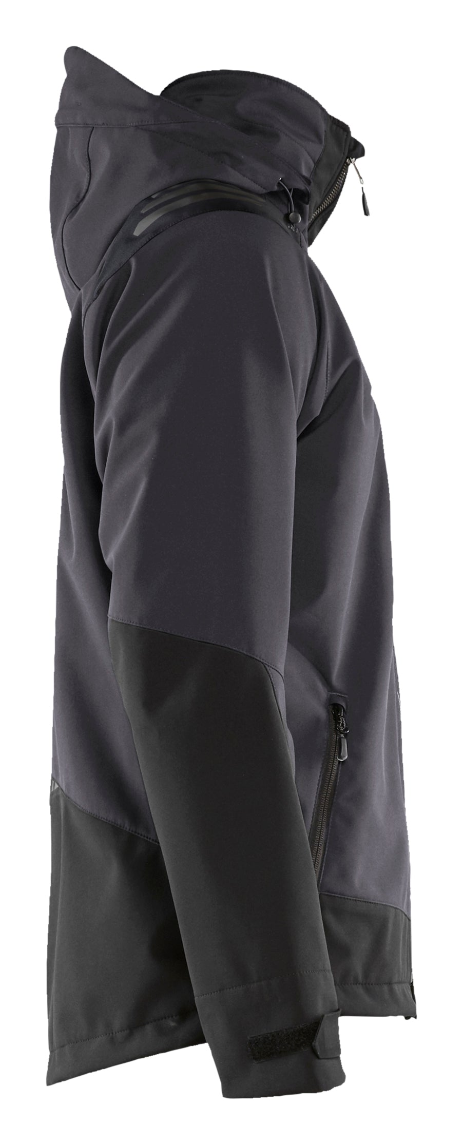 Blåkläder 4749 Softshell Jakke nærbillede til broderi