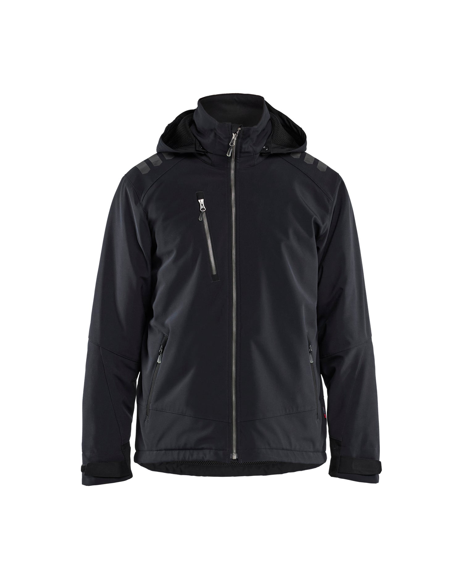 Blåkläder 4750 Letforet Vinter Softshelljakke, Sort/Sort