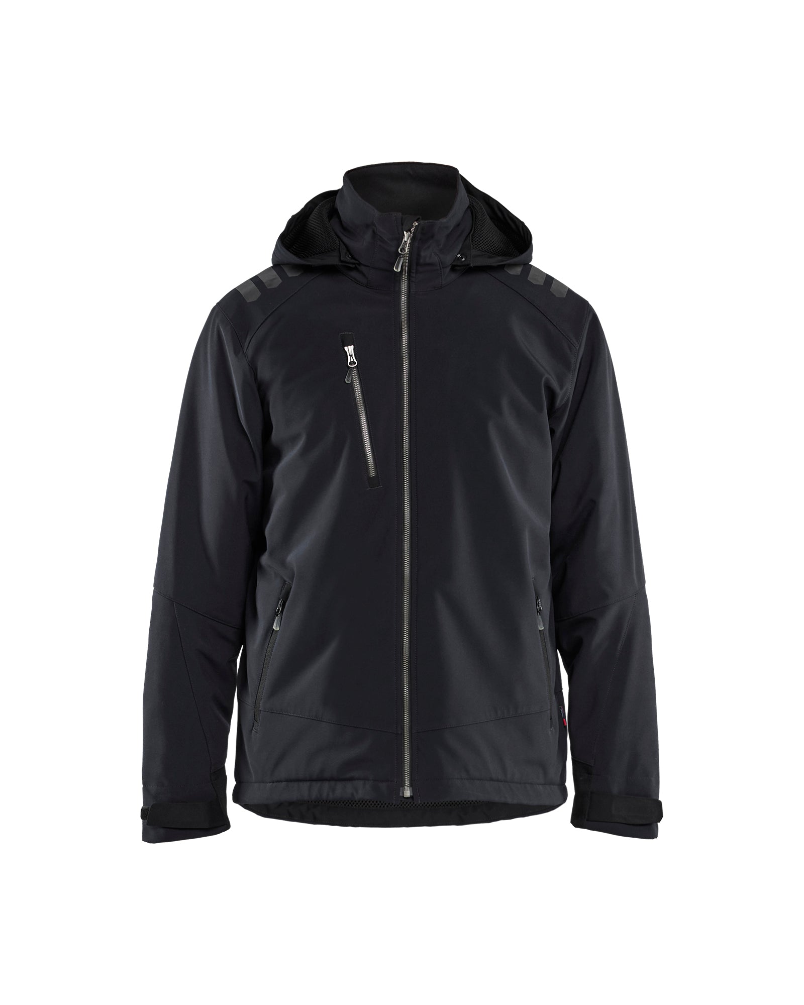 Blåkläder 4750 Letforet Vinter Softshelljakke, Sort/Sort