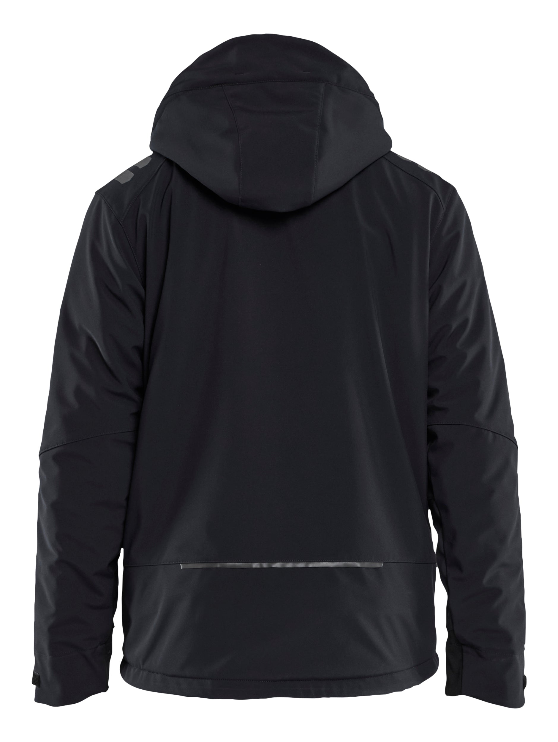 Blåkläder 4750 Letforet Vinter Softshelljakke produktfoto med logo
