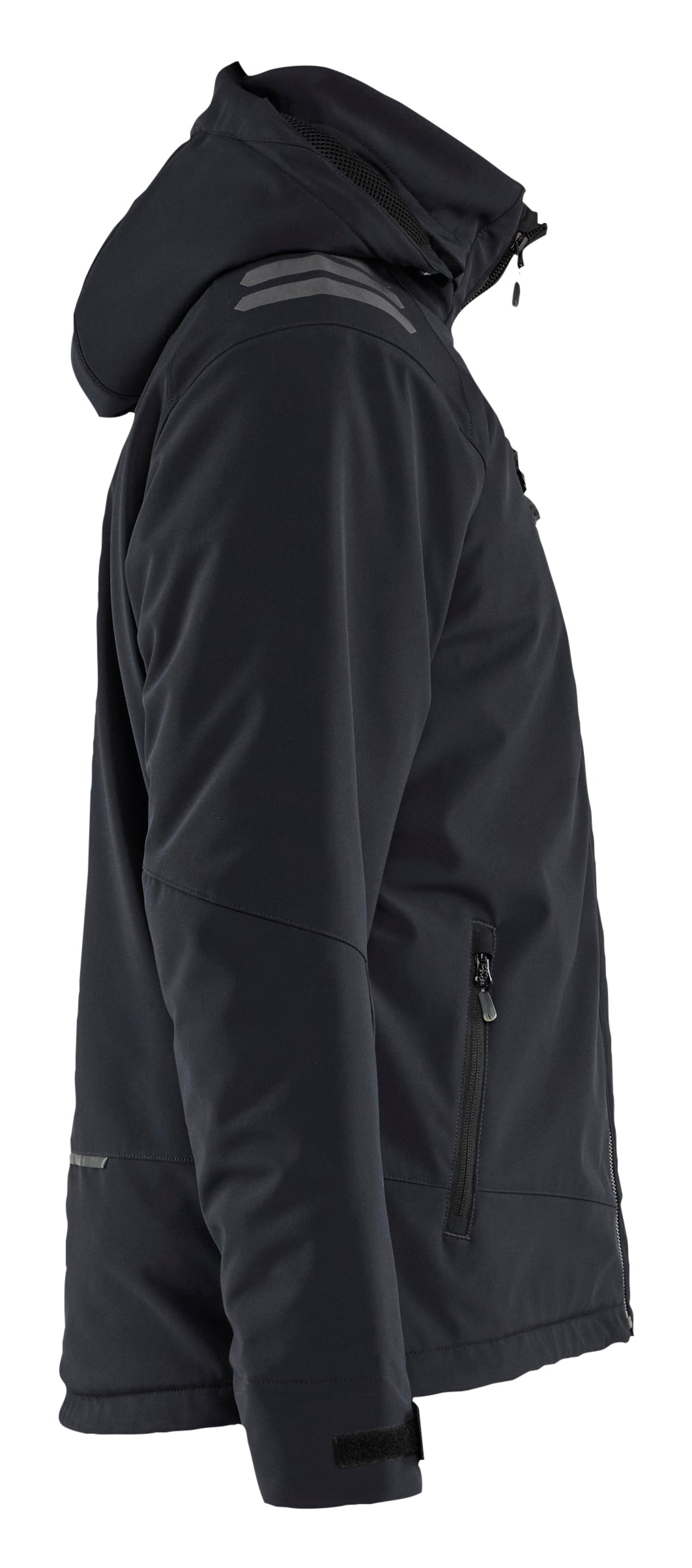Blåkläder 4750 Letforet Vinter Softshelljakke materiale til broderi