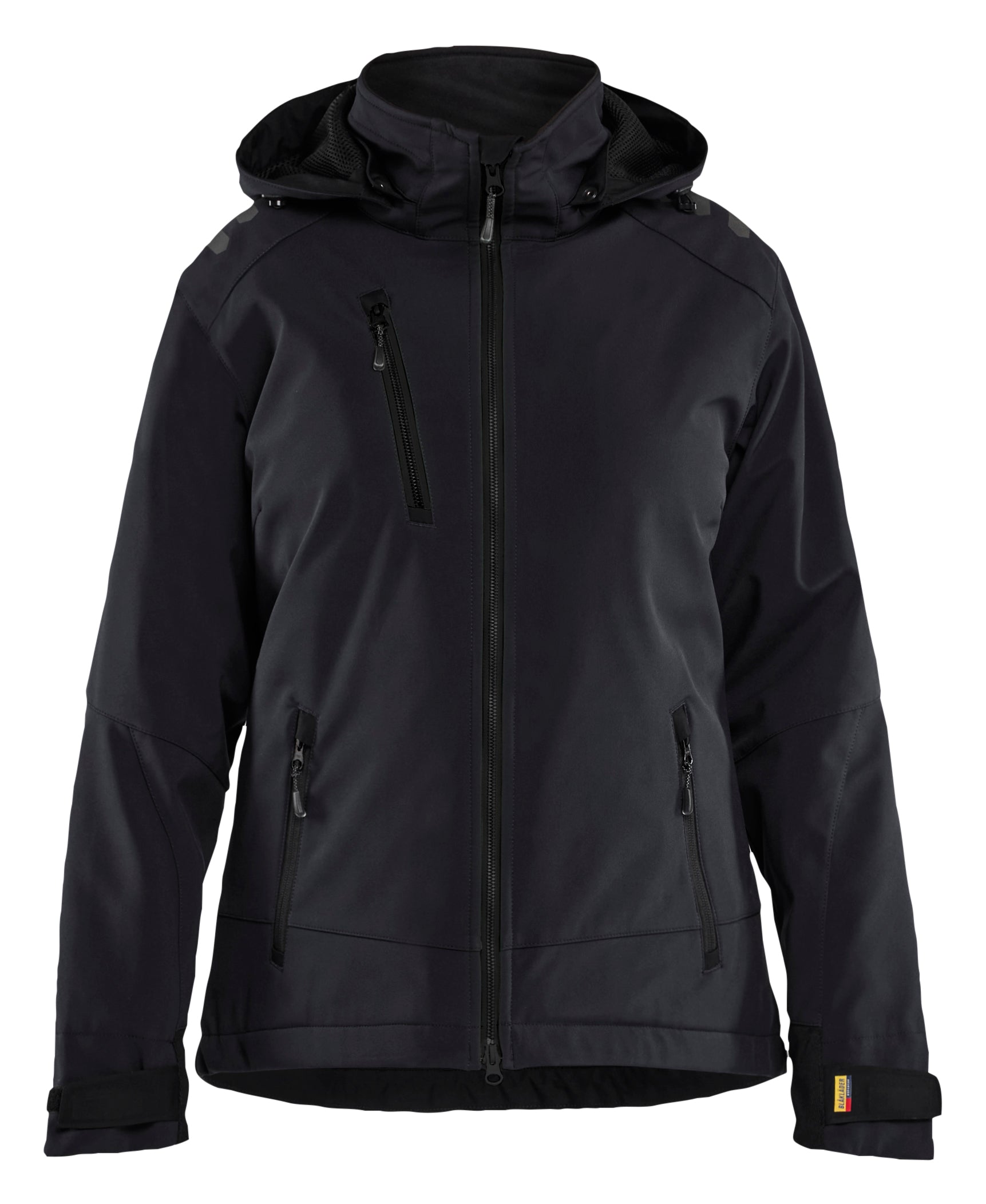Blåkläder 4751 Dame Letforet Vinter Softshelljakke produktfoto med firmalogo