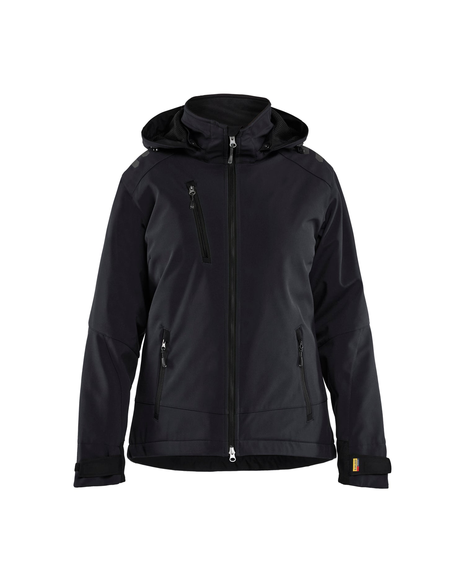 Blåkläder 4751 Dame Letforet Vinter Softshelljakke, Sort/Sort