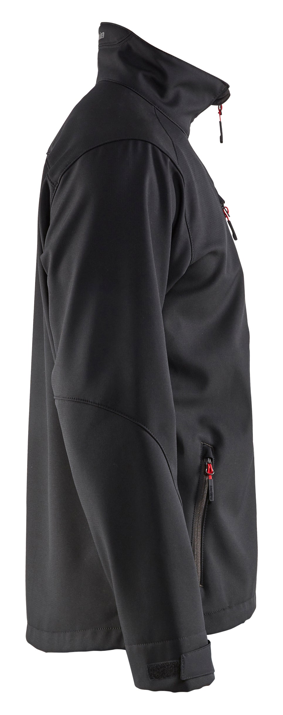Blåkläder 4752 Softshell Jakke detalje til broderi
