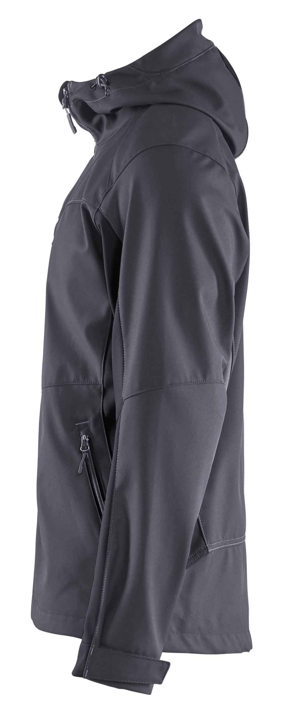 Blåkläder 4753 Softshell Jakke med hætte produktfoto til broderi