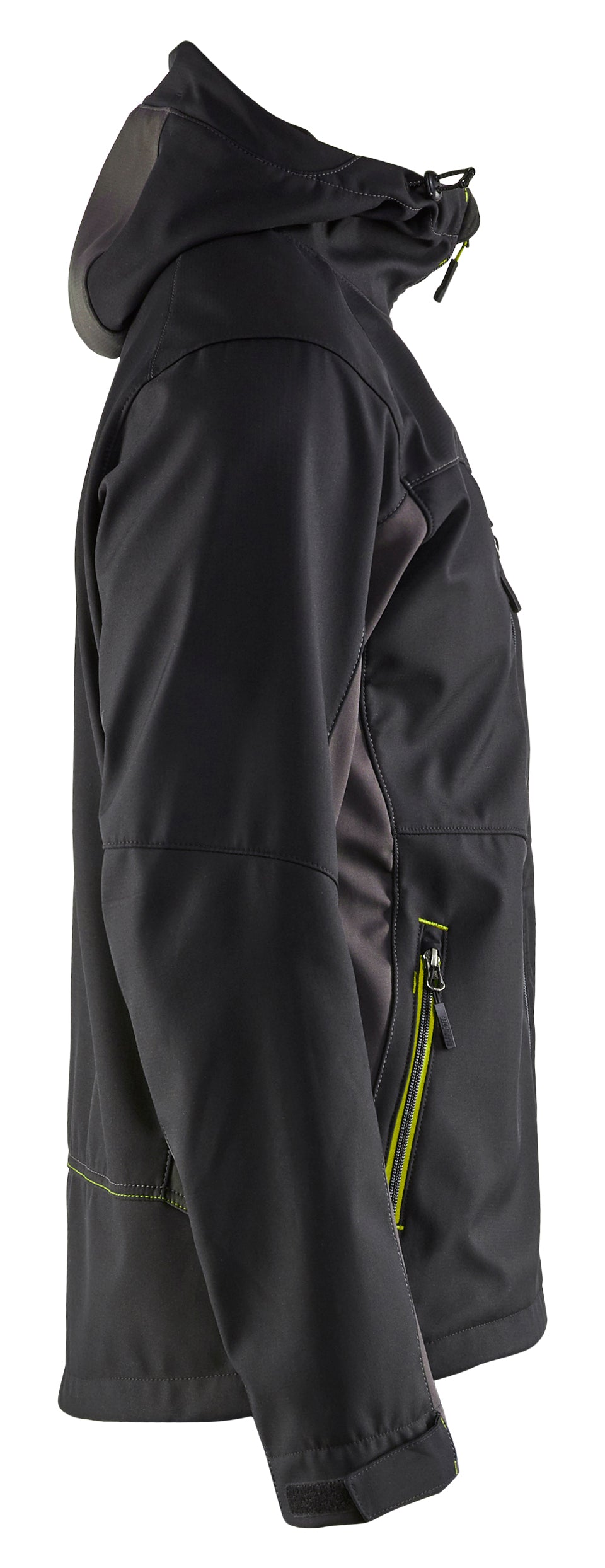 Blåkläder 4753 Softshell Jakke med hætte produktbillede til broderi