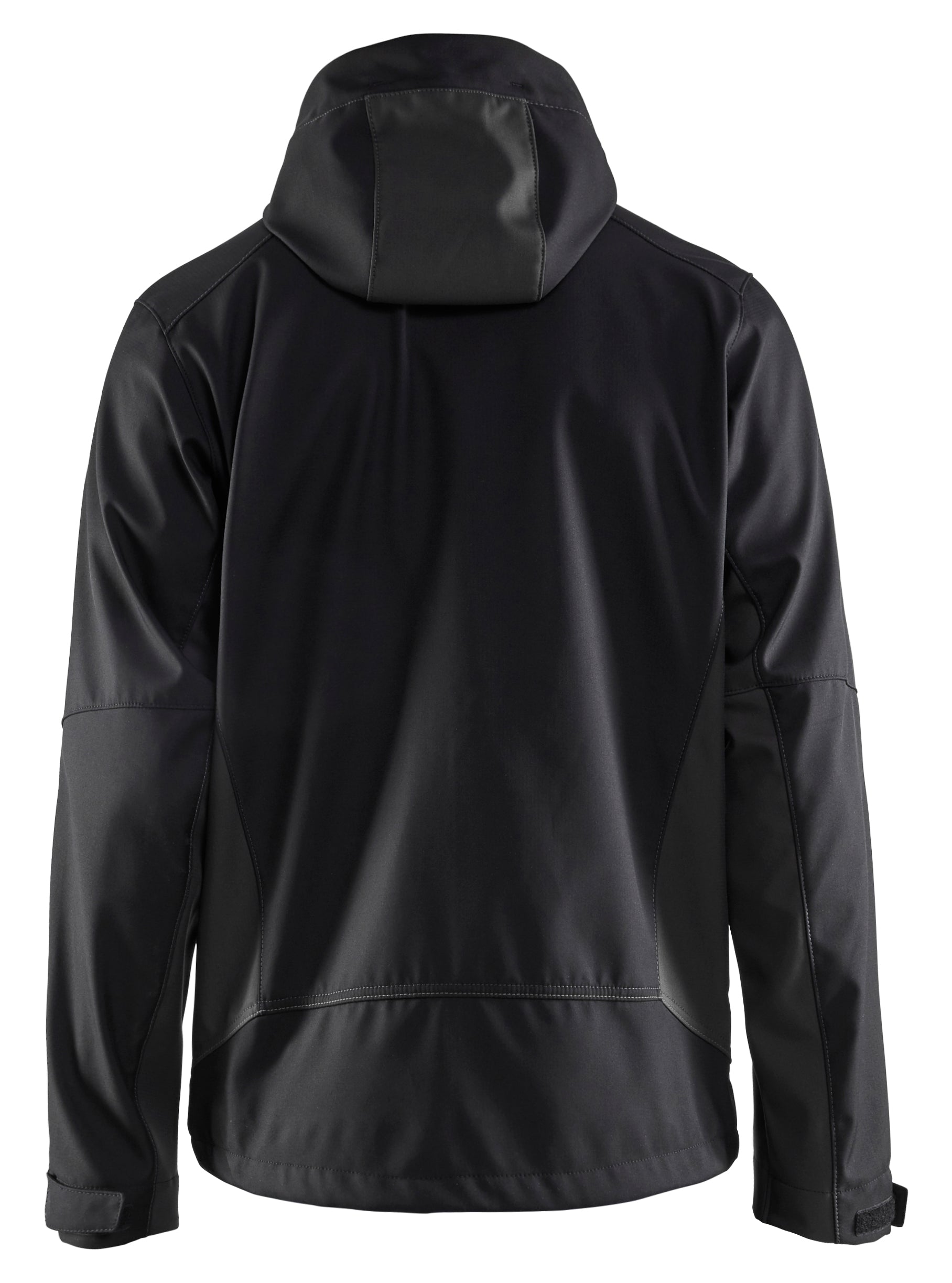 Blåkläder 4753 Softshell Jakke med hætte produktbillede med firmalogo