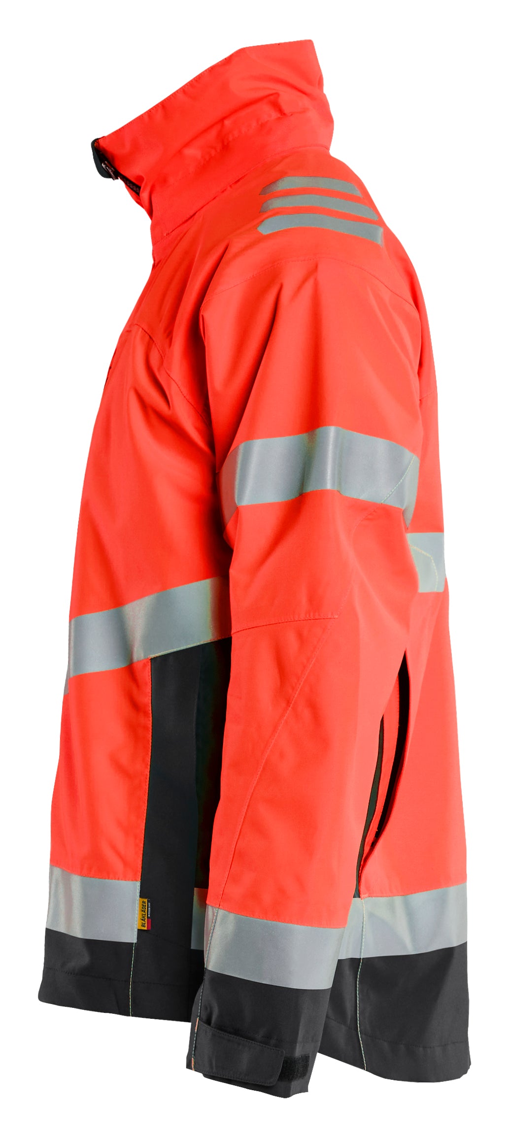 Blåkläder 4760 High Vis Skaljakke materiale med tryk