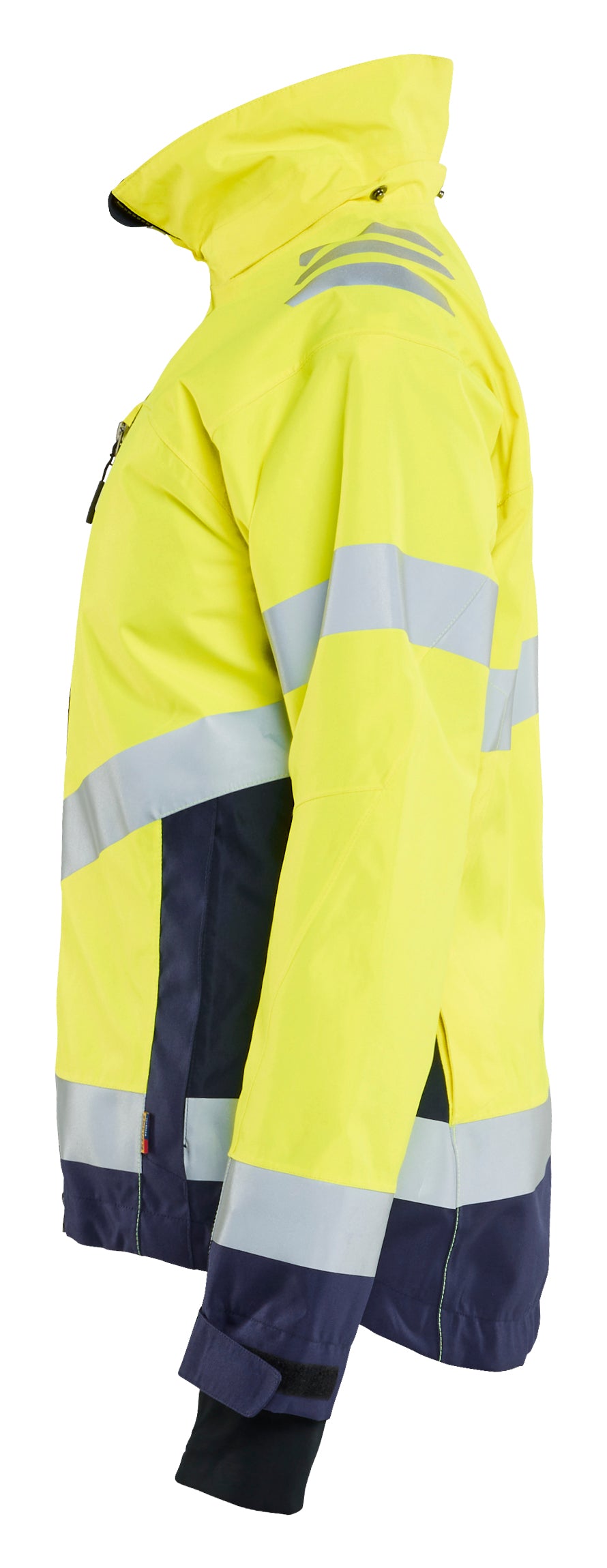 Blåkläder 4761 Dame High Vis Skaljakke produktfoto med tryk