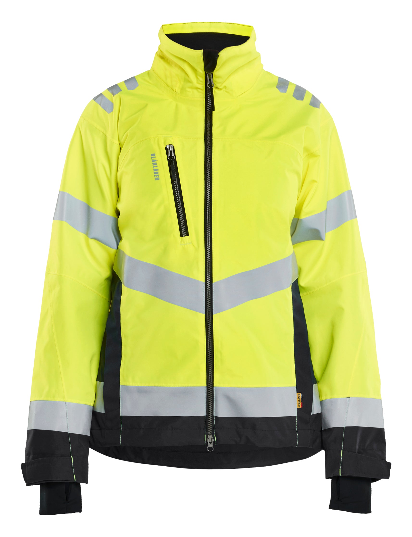 Blåkläder 4761 Dame High Vis Skaljakke materiale med firmalogo