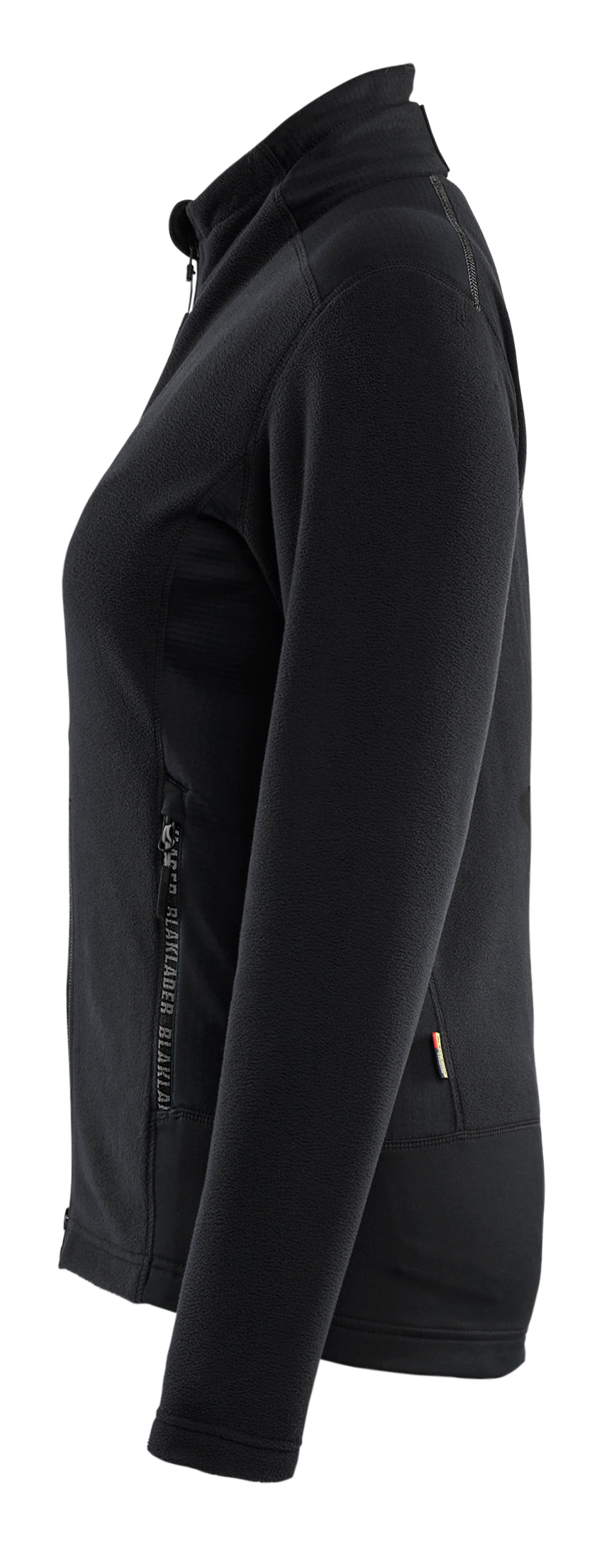 Blåkläder 4766 Dame microfleece jakke detalje med logo