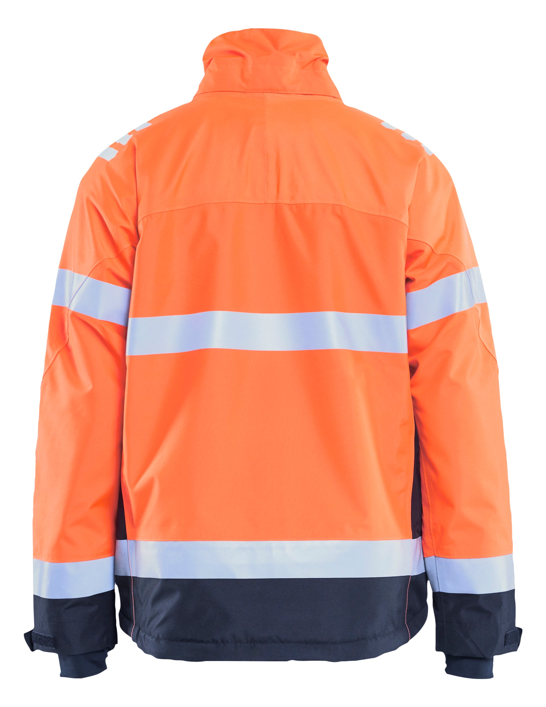Blåkläder 4780 High Vis Letforet Vinterjakke materiale med logo