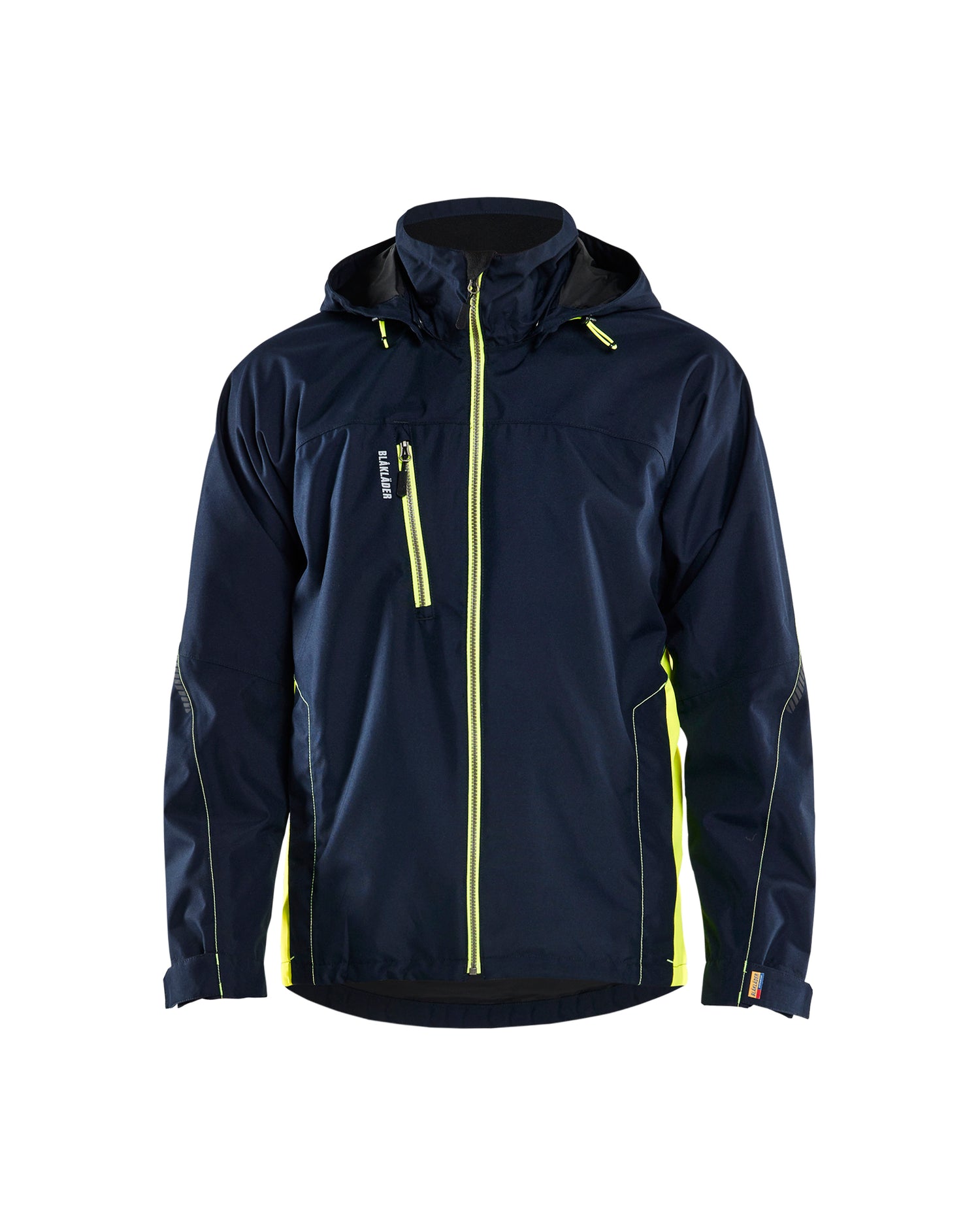 Blåkläder 4790 Skaljakke, Mørk Marineblå/High Vis Gul